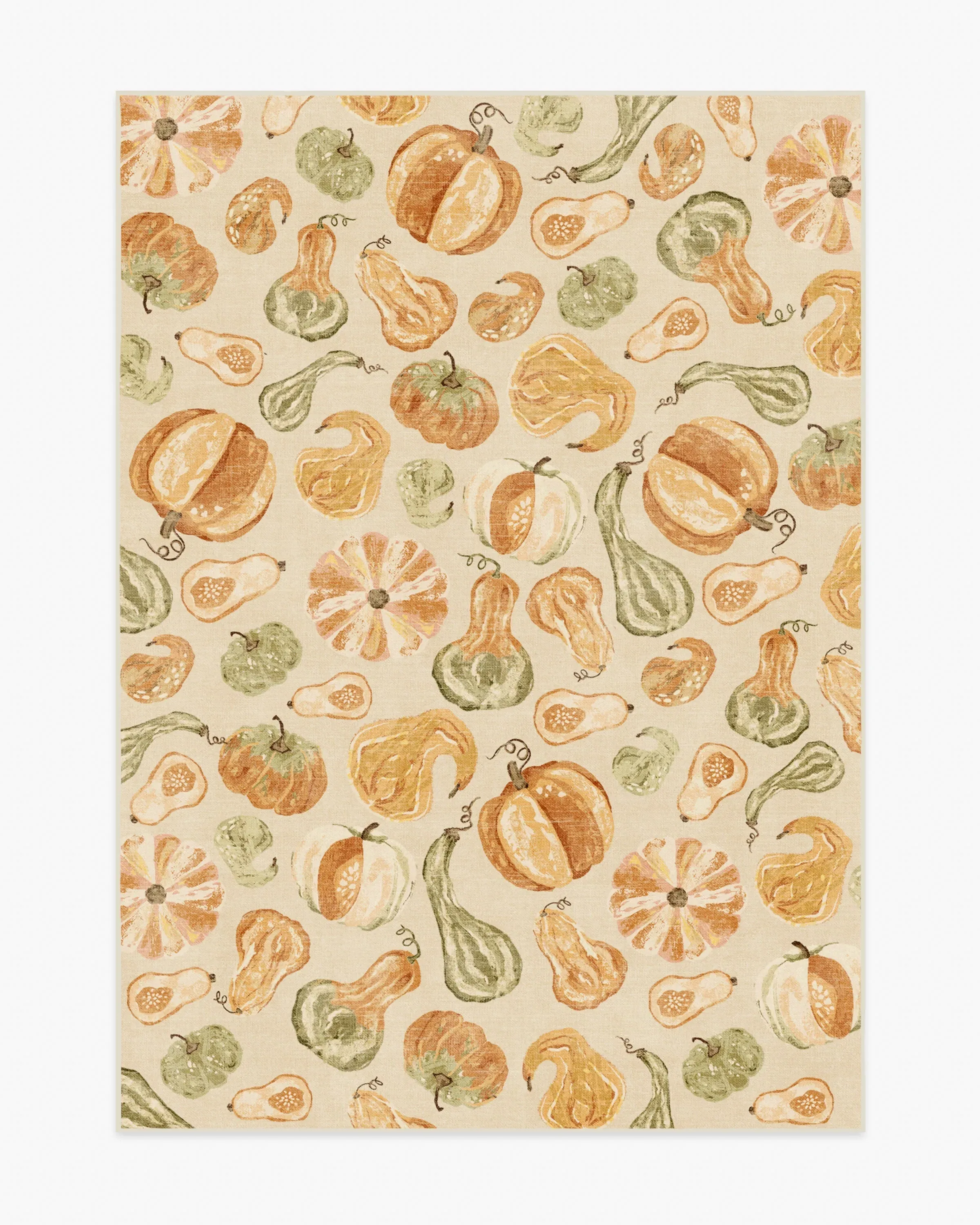 Area Rug Machine Washable - Cream