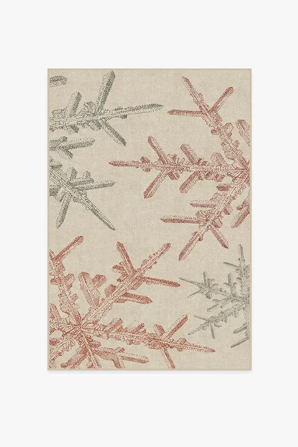 Area Rug Machine Washable - Creme, Chenille