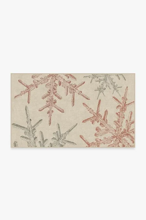 Area Rug Machine Washable - Creme, Chenille