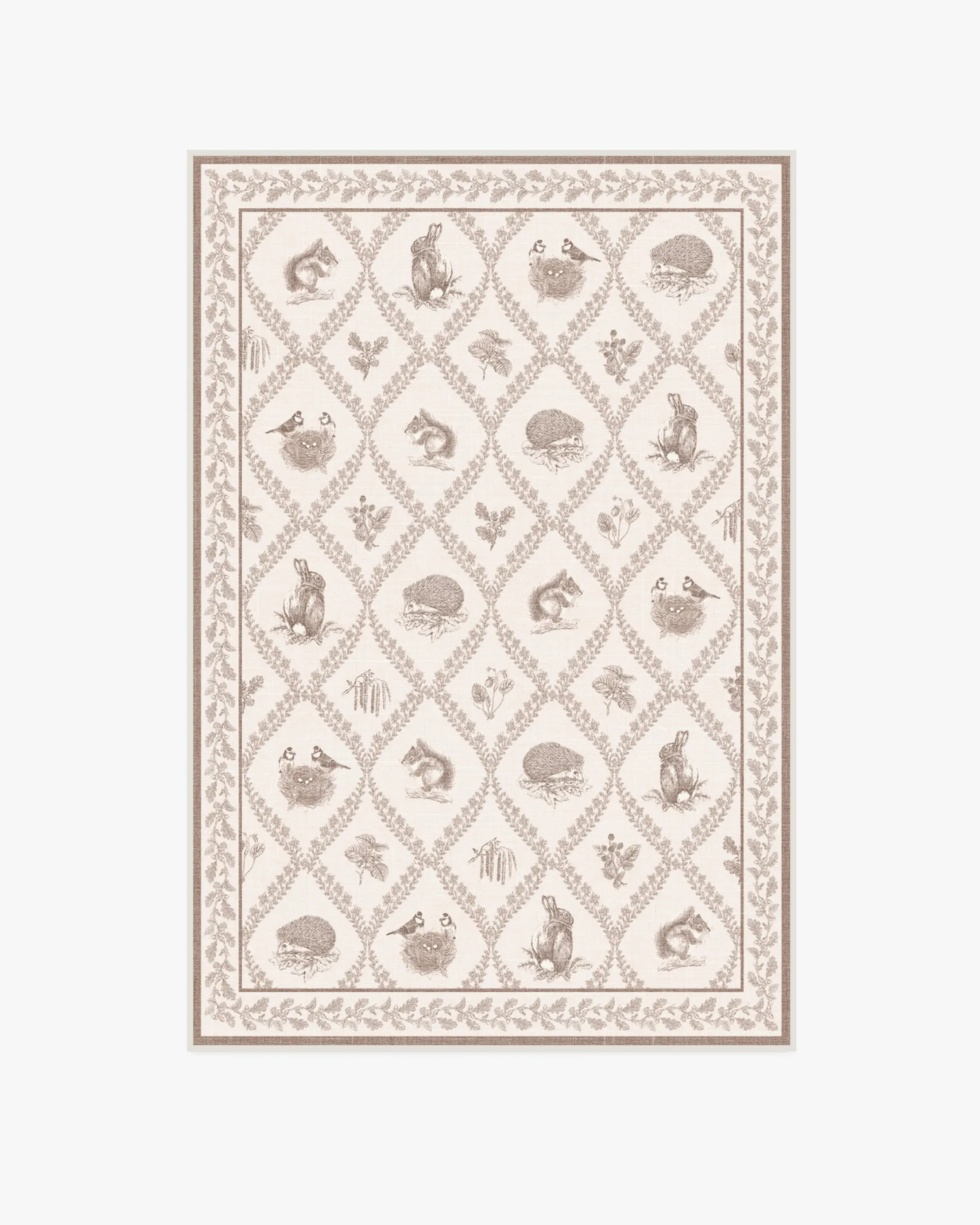 Area Rug Machine Washable - Fawn, Flatwoven