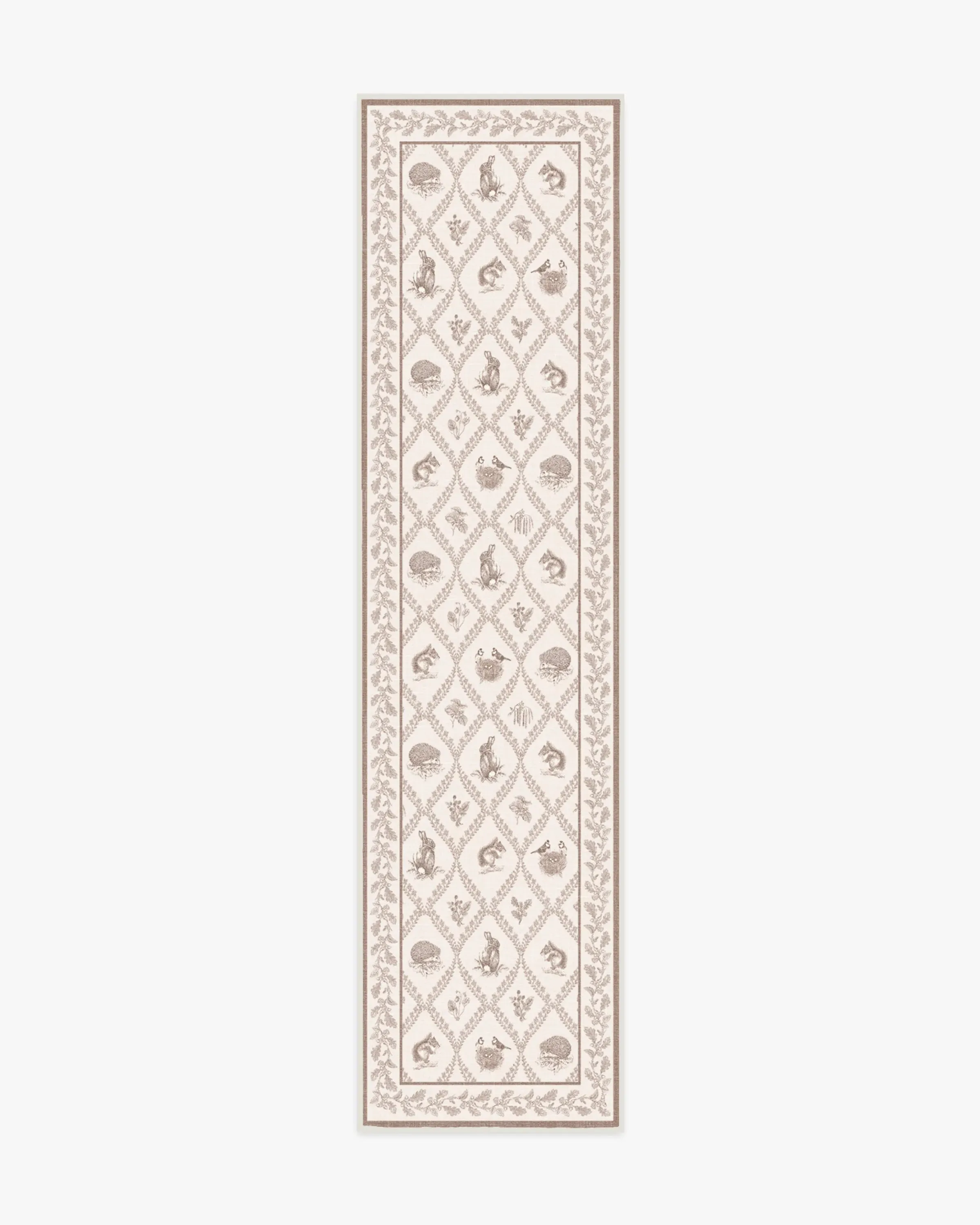 Area Rug Machine Washable - Fawn, Flatwoven