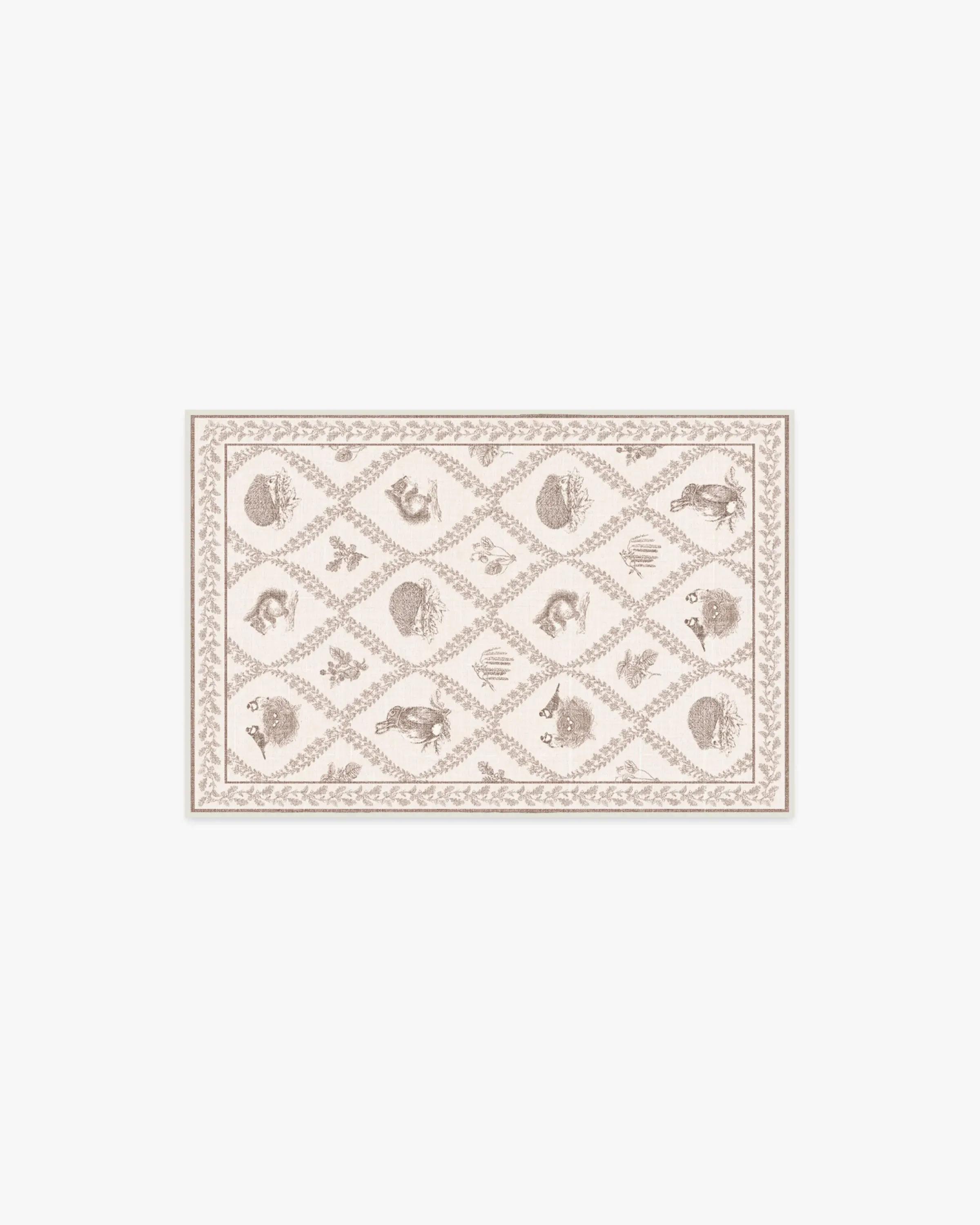 Area Rug Machine Washable - Fawn, Flatwoven image