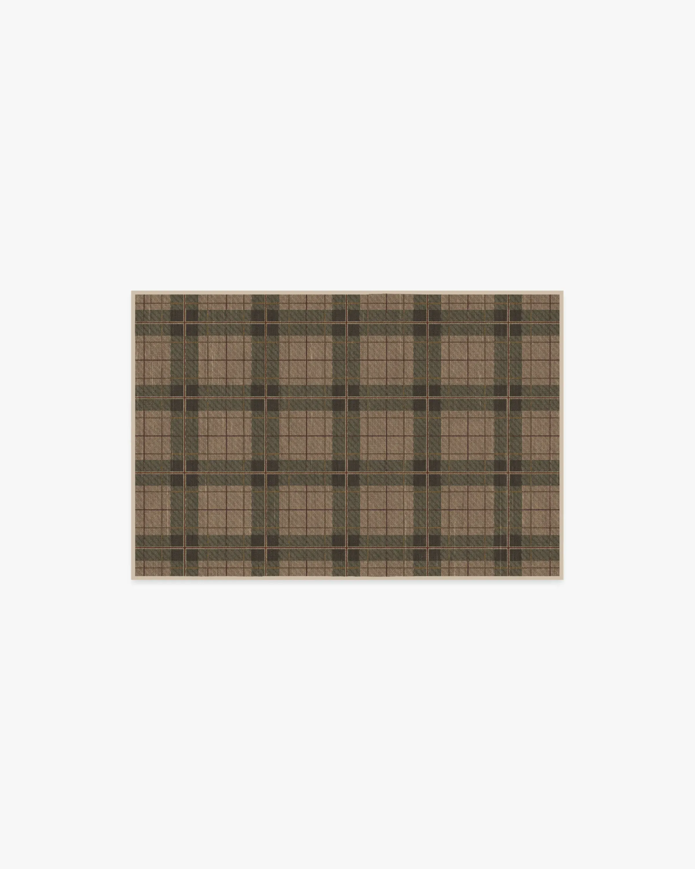 Area Rug Machine Washable - Green image
