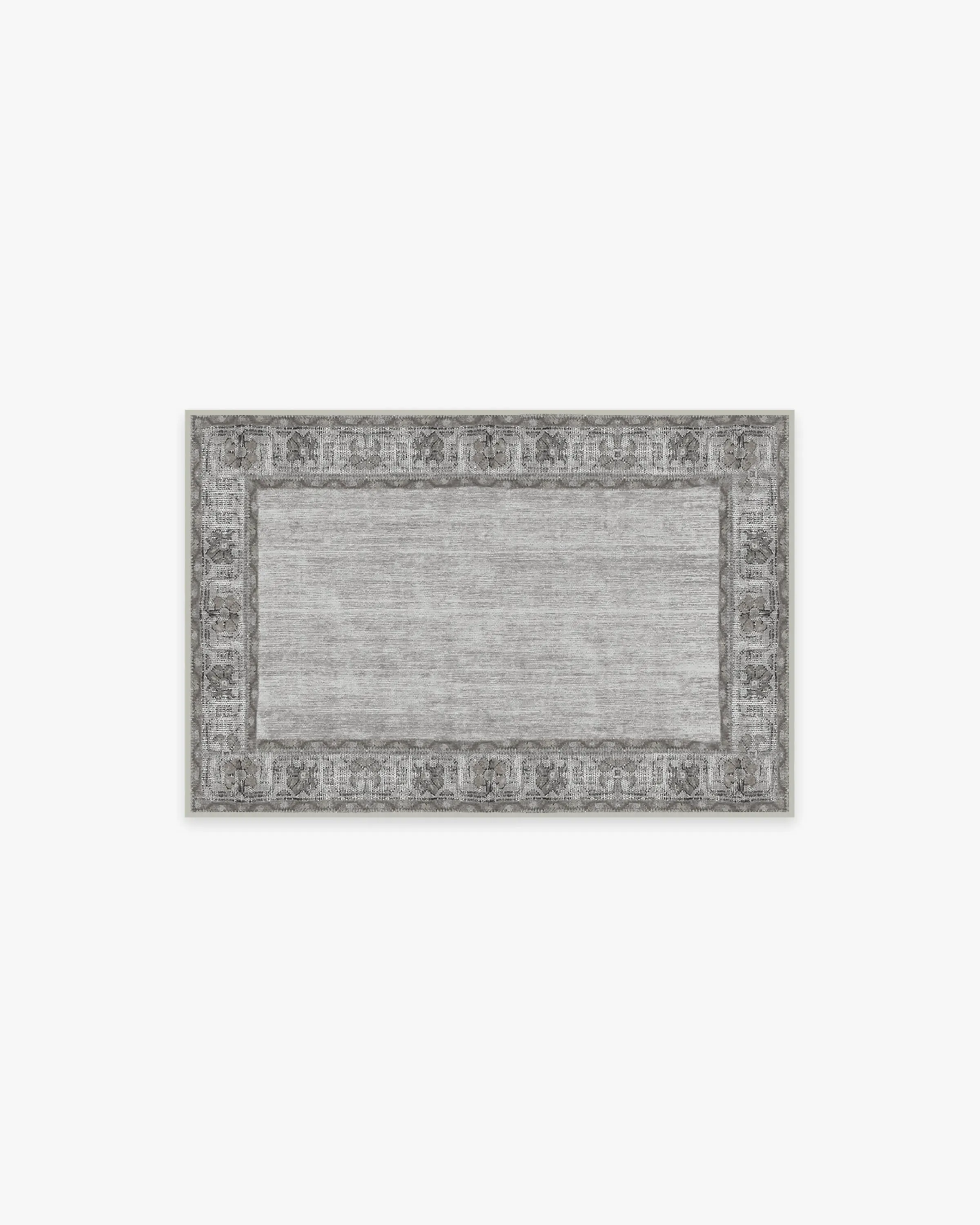 Area Rug Machine Washable - Grey image