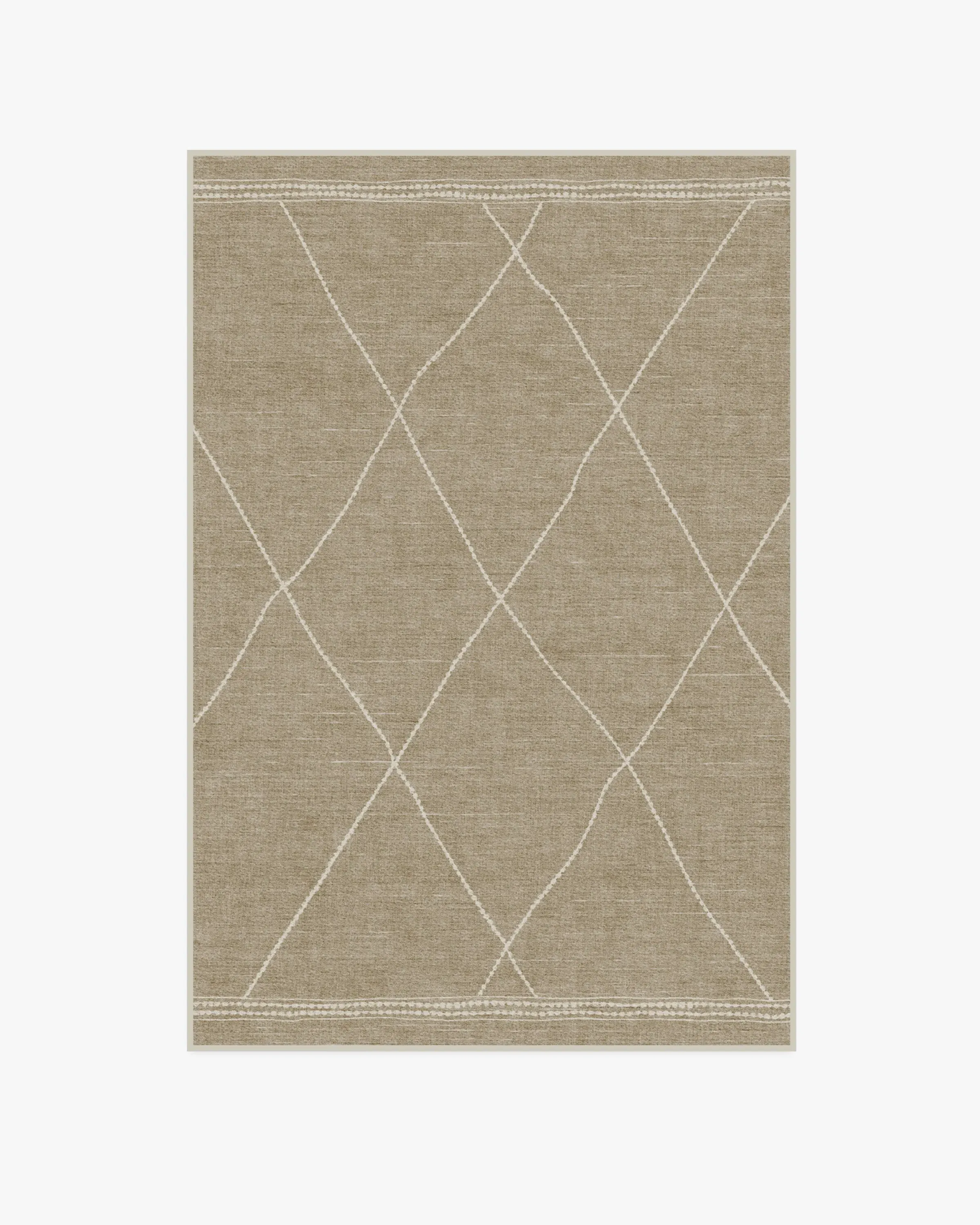 Area Rug Machine Washable - Grey, Flatwoven