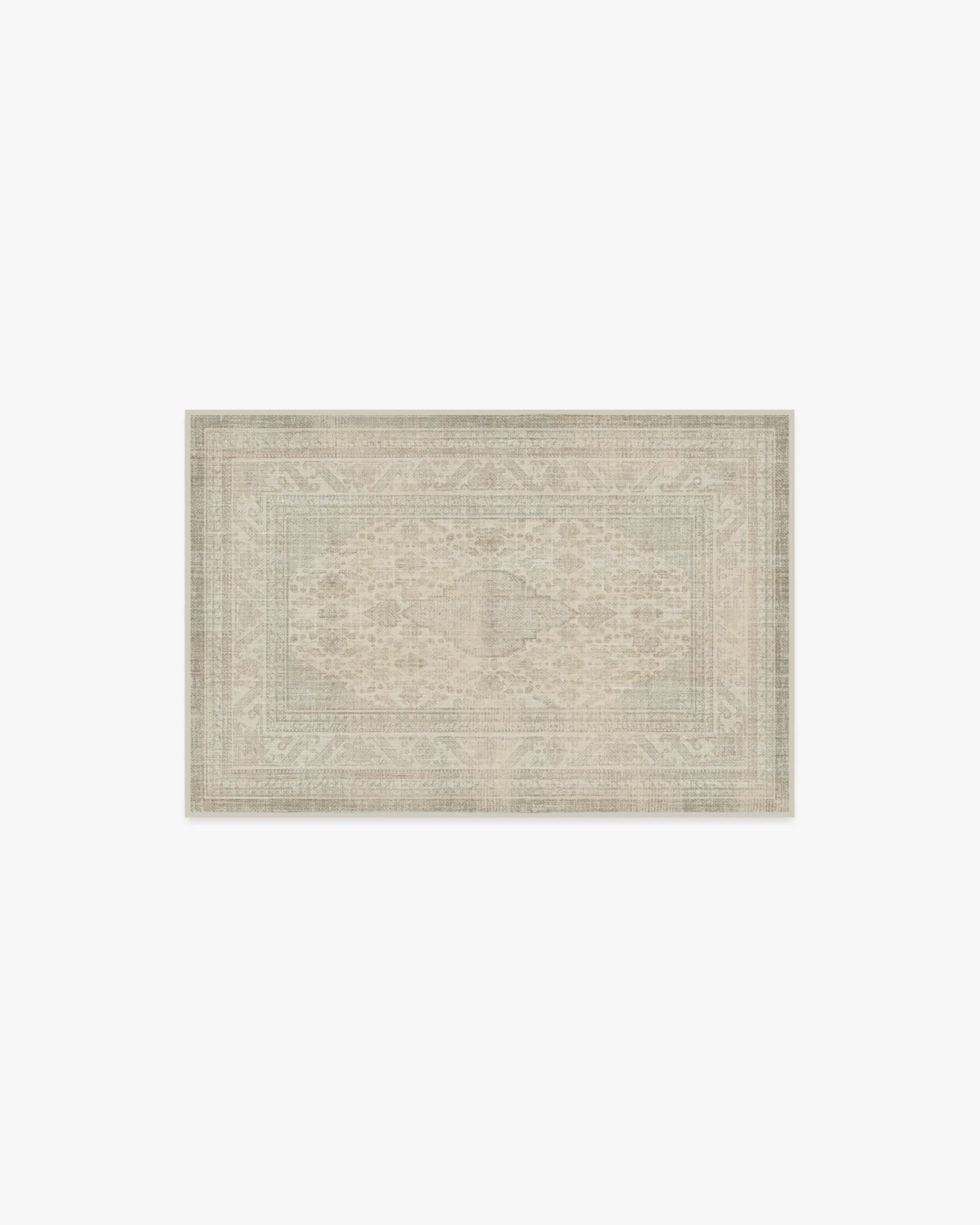 Area Rug Machine Washable - Grey, Flatwoven image