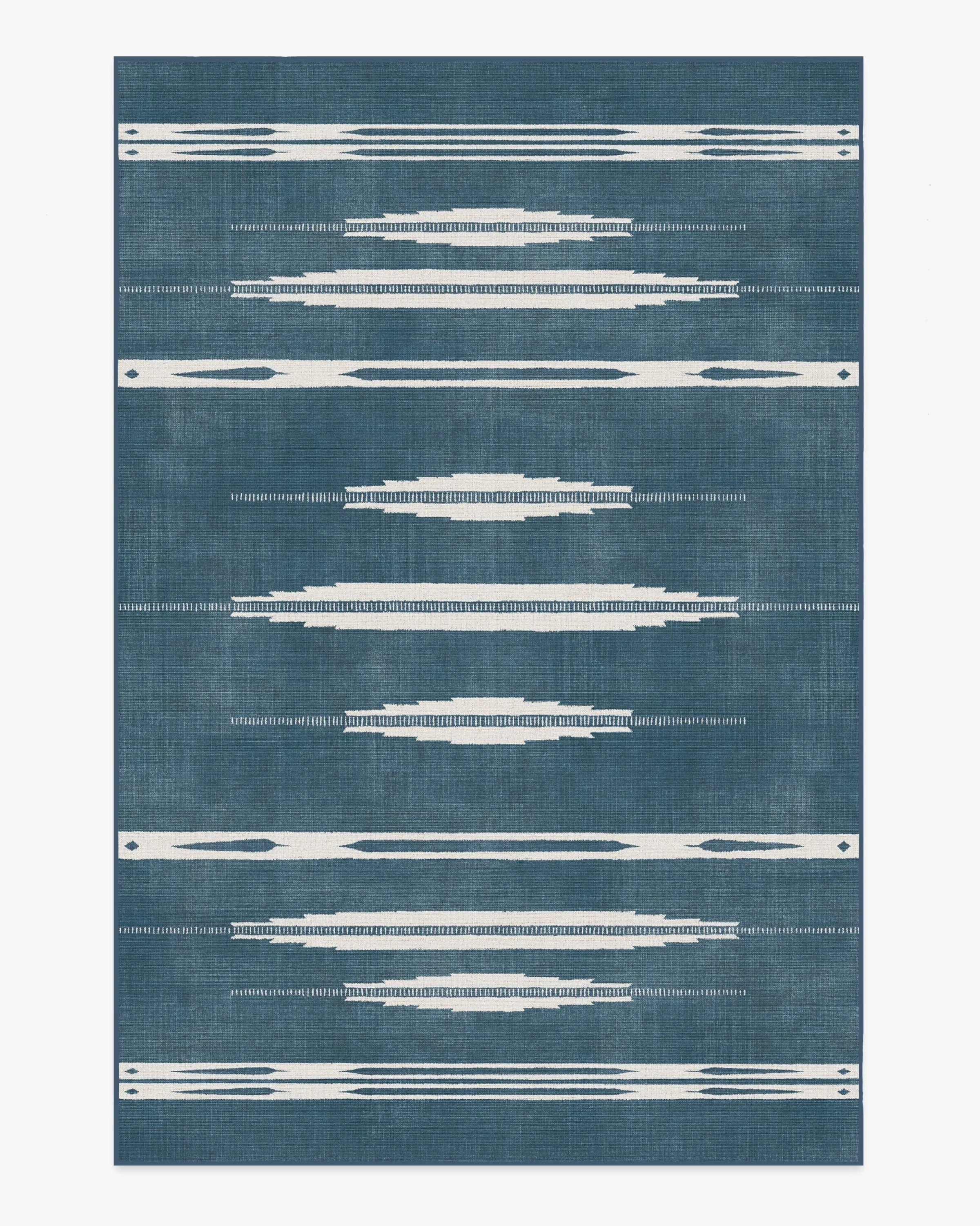 Area Rug Machine Washable - Indigo