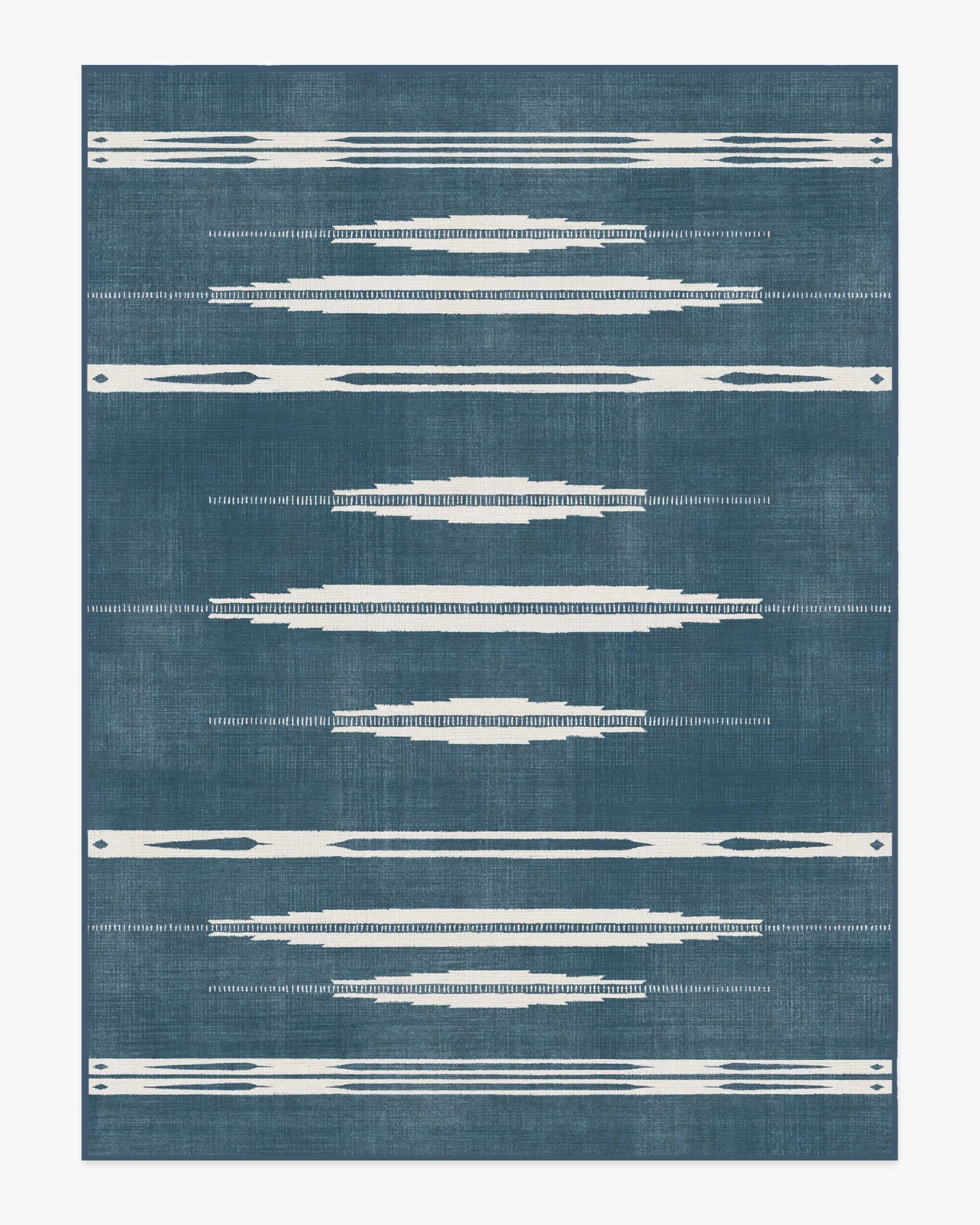 Area Rug Machine Washable - Indigo