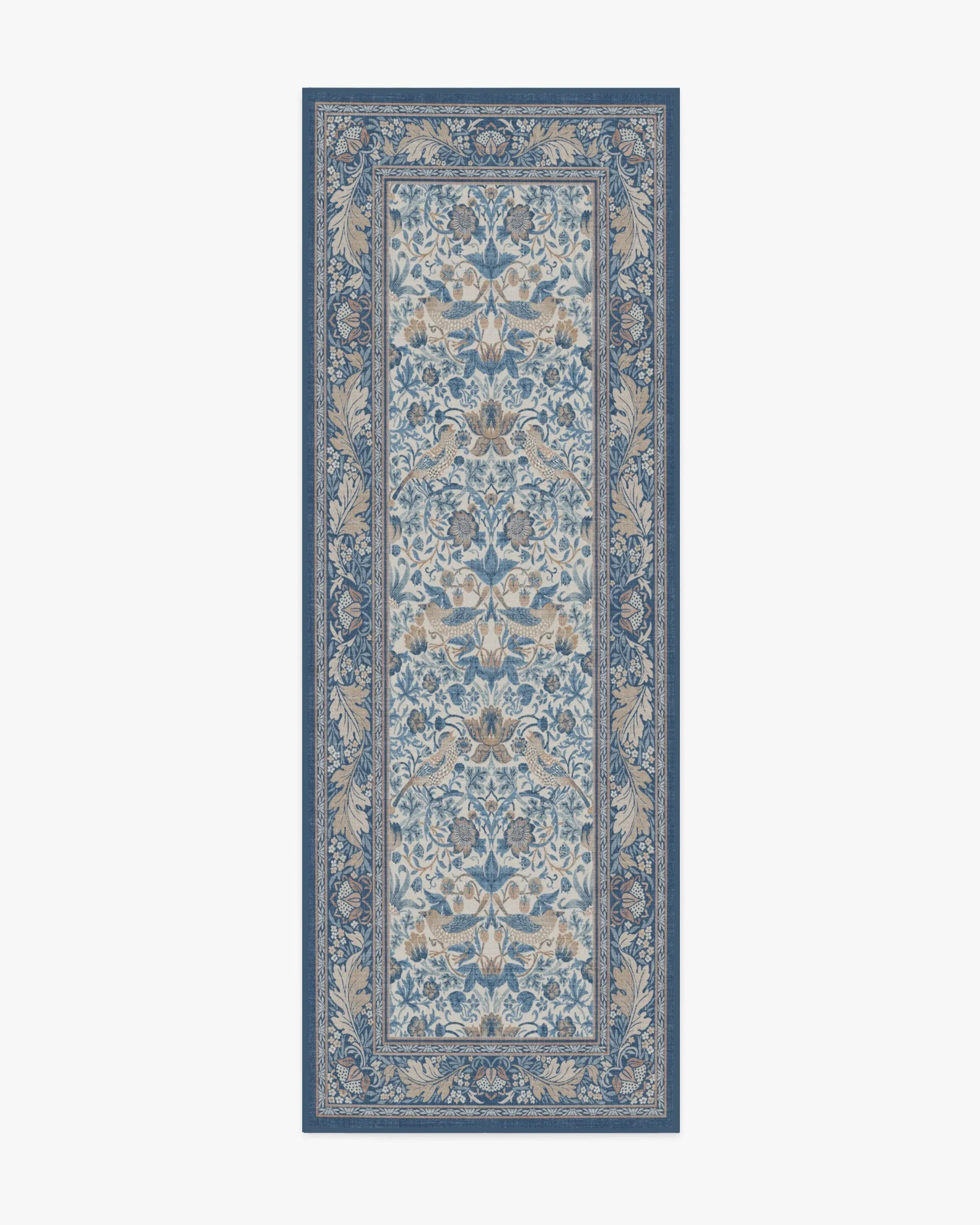 Area Rug Machine Washable - Indigo