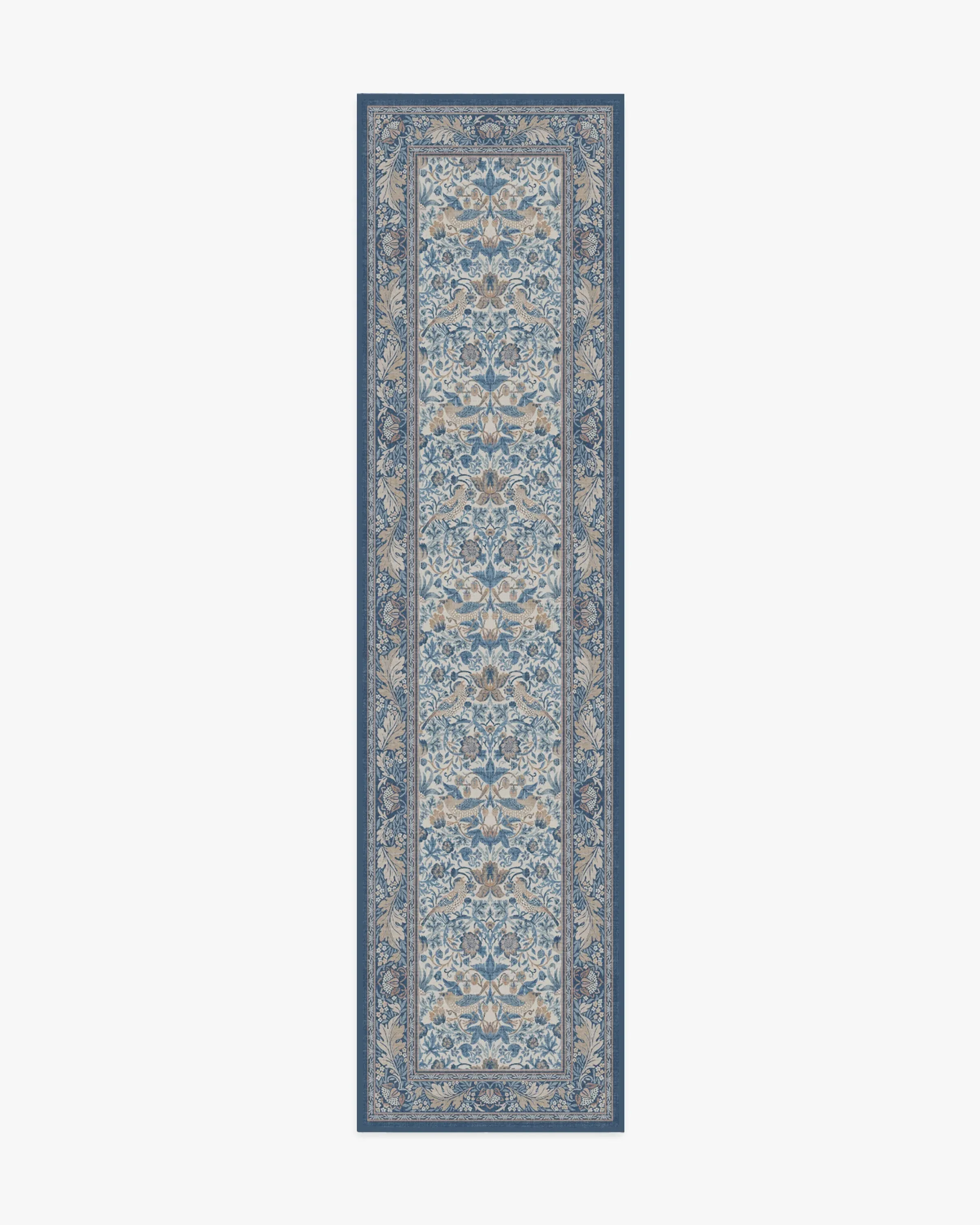 Area Rug Machine Washable - Indigo