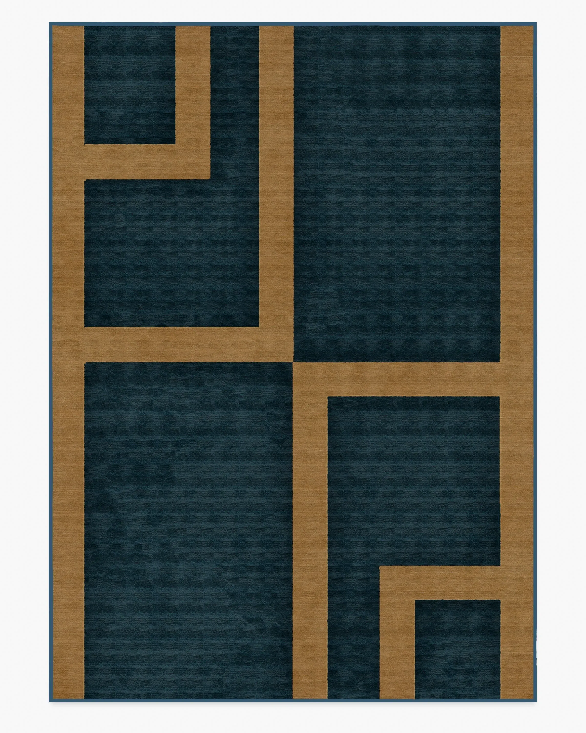 Area Rug Machine Washable - Indigo