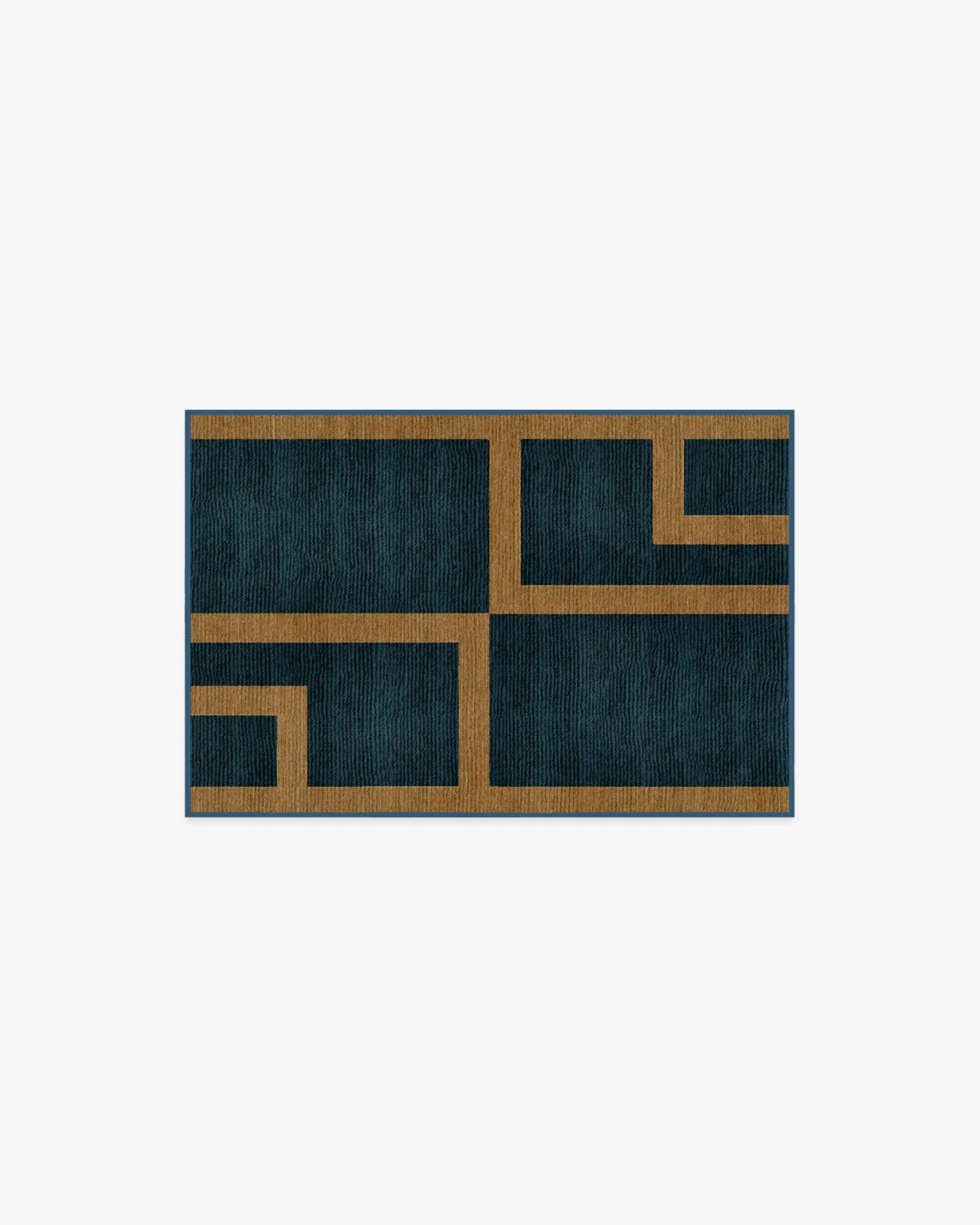 Area Rug Machine Washable - Indigo image
