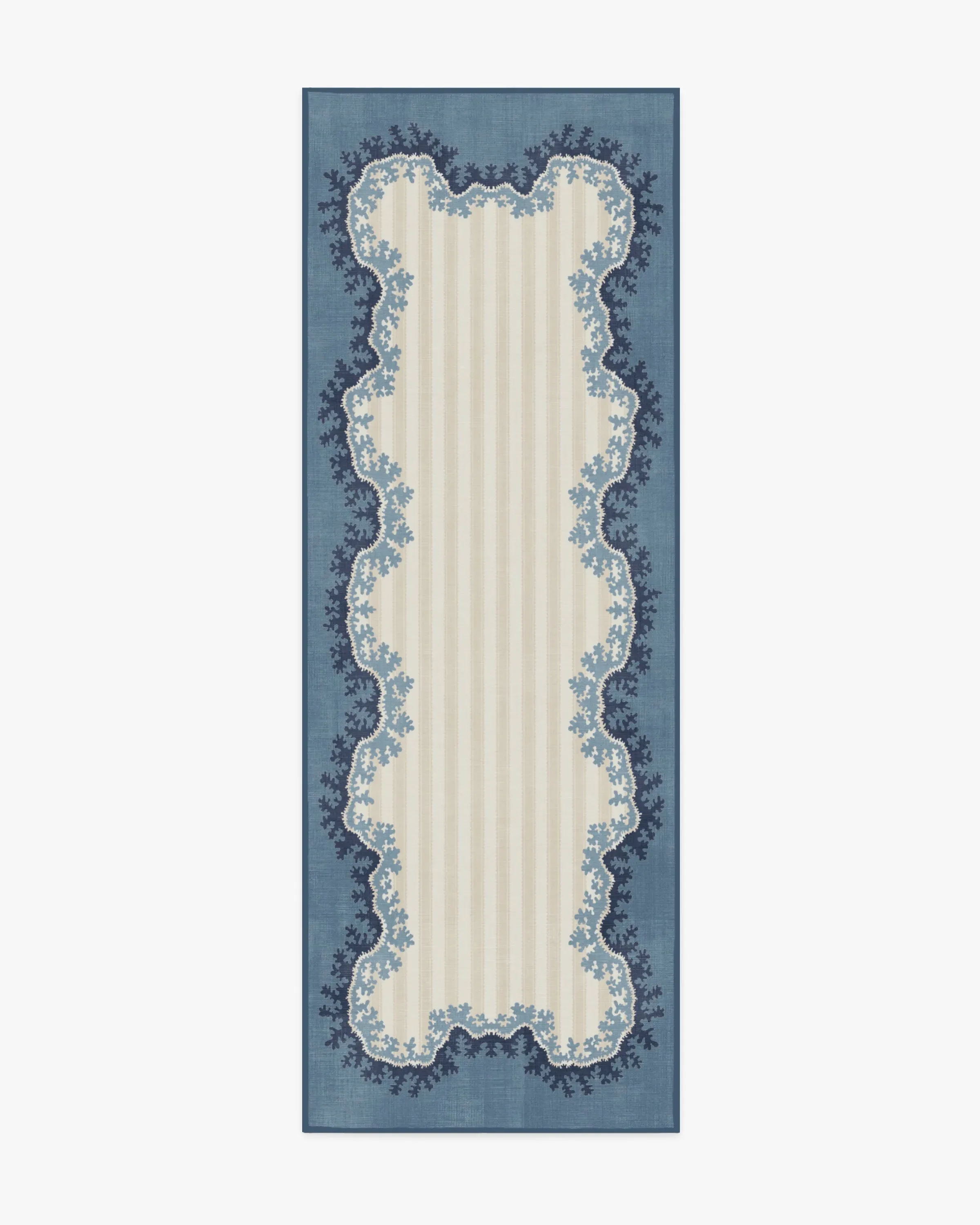 Area Rug Machine Washable - Indigo