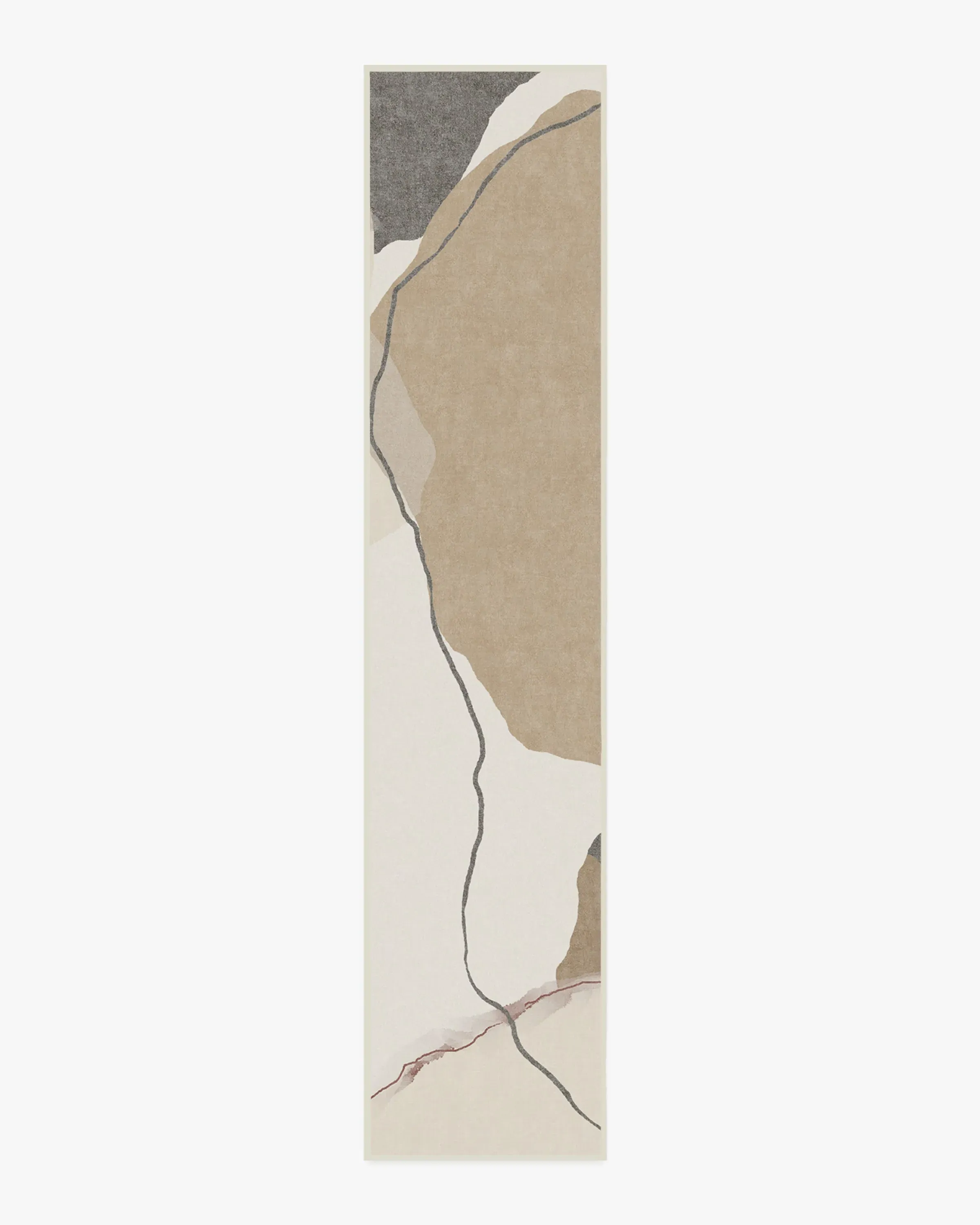 Area Rug Machine Washable - Ivory, Chenille