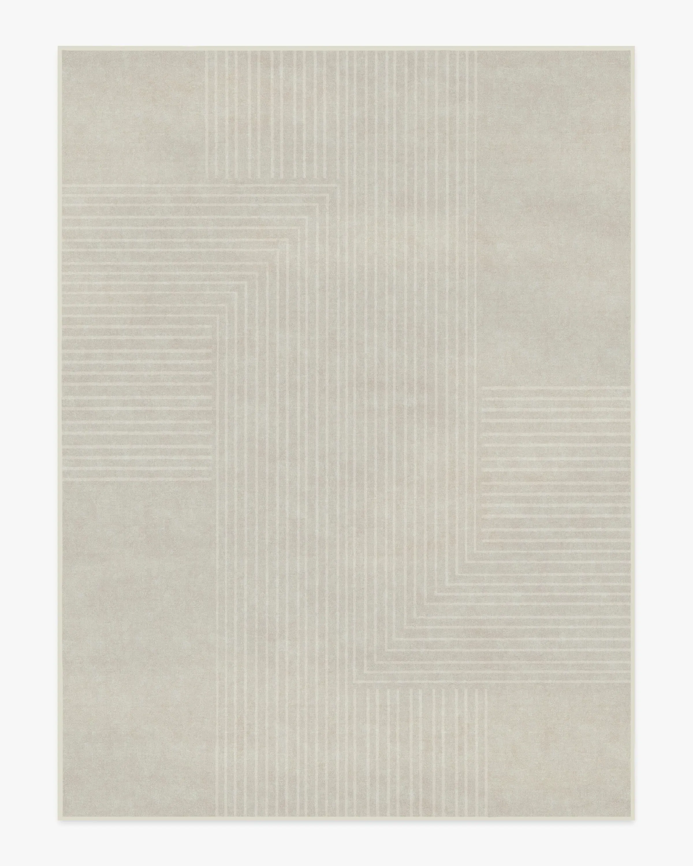Area Rug Machine Washable - Ivory