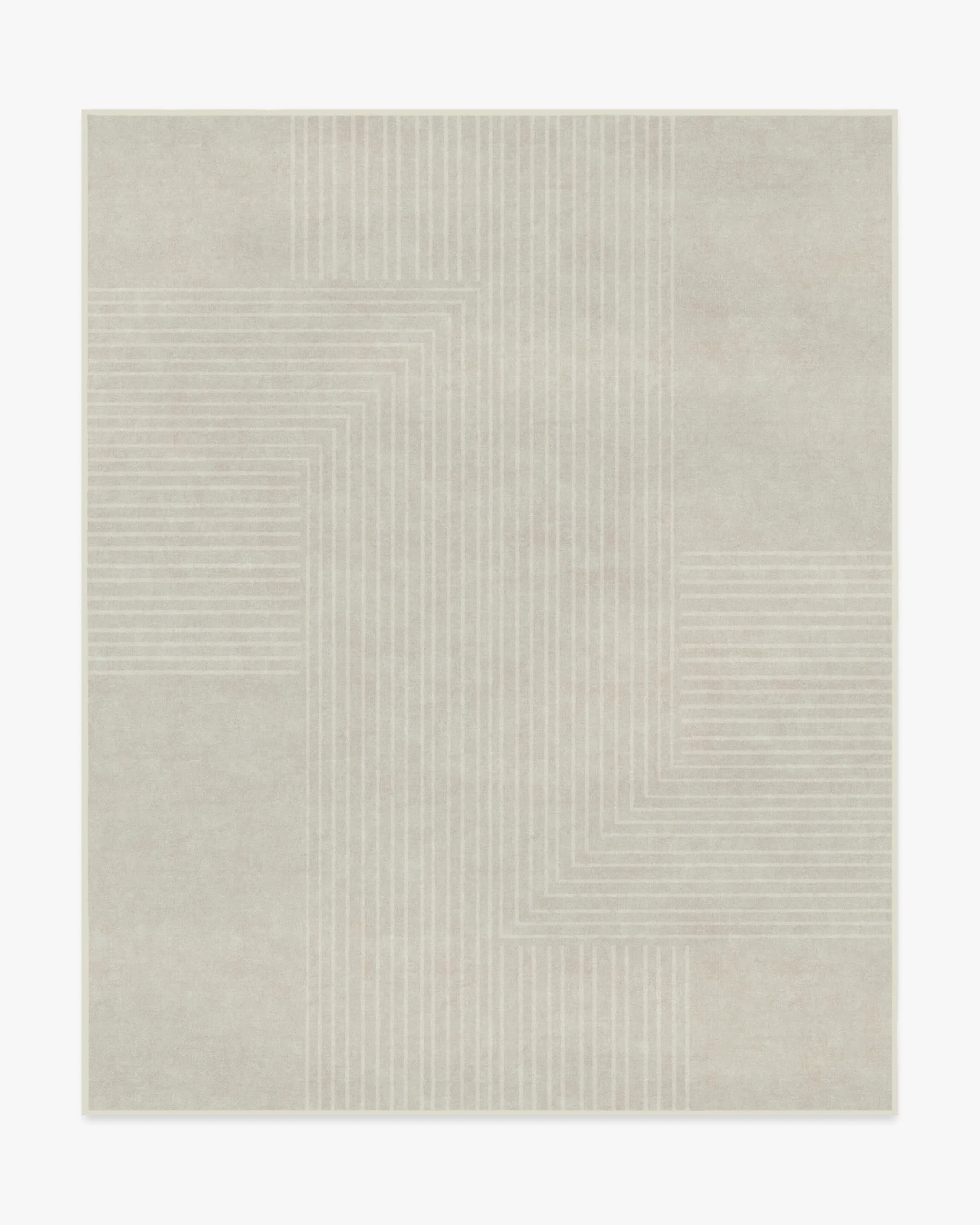 Area Rug Machine Washable - Ivory