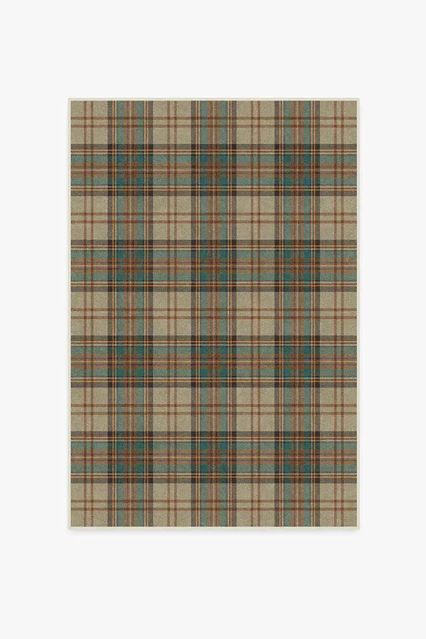 Area Rug Machine Washable - Khaki, Chenille