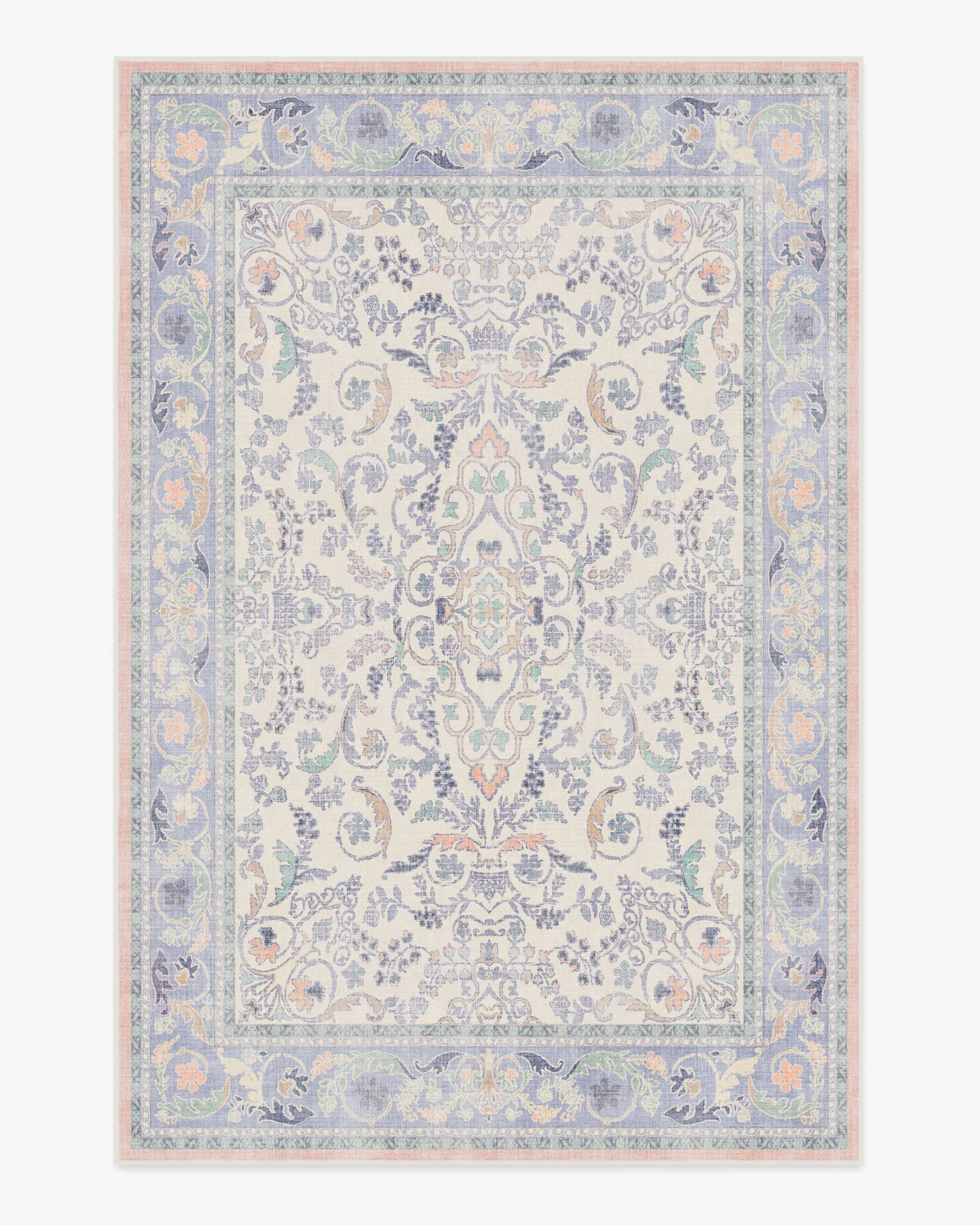 Area Rug Machine Washable - Lavender