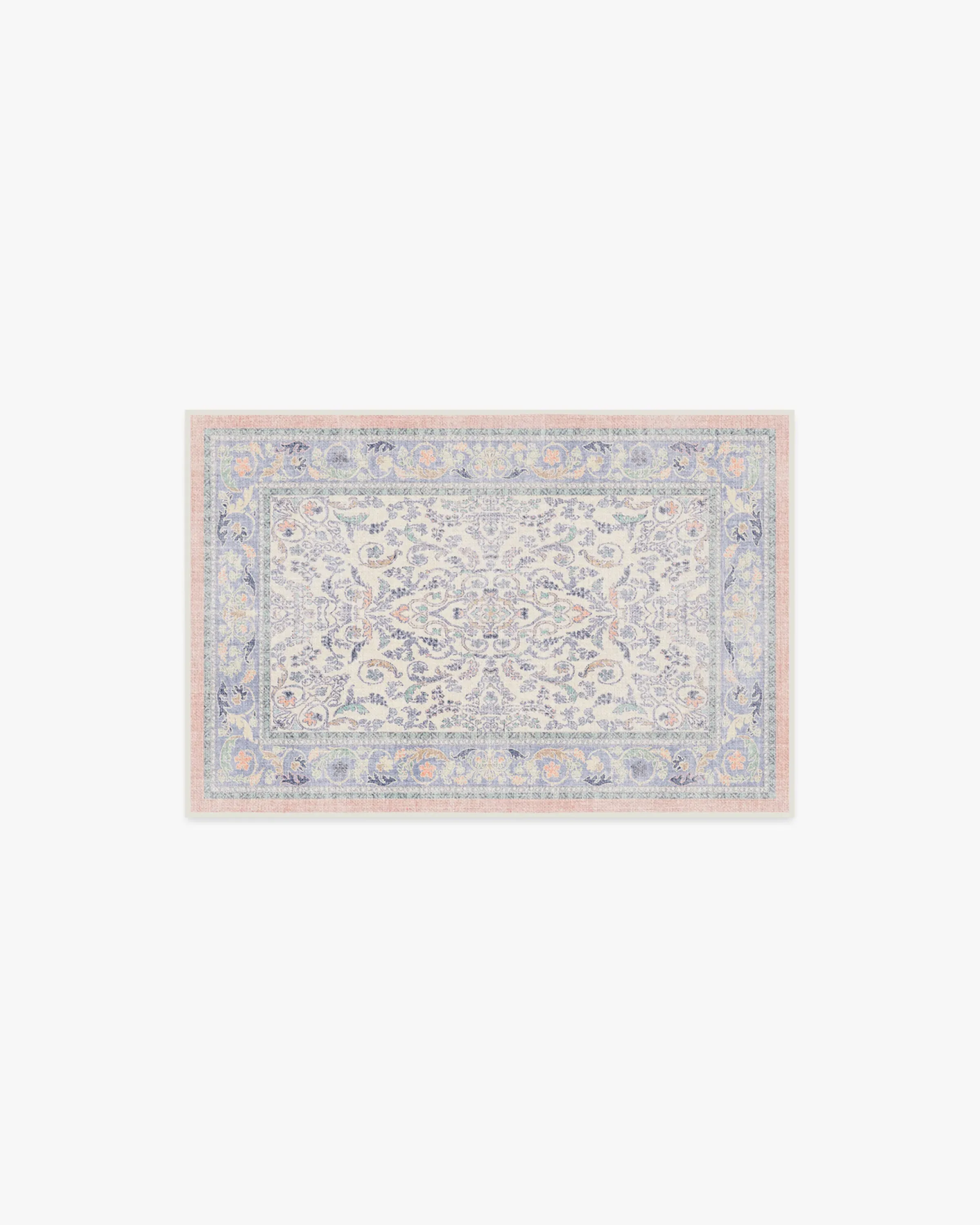 Area Rug Machine Washable - Lavender image