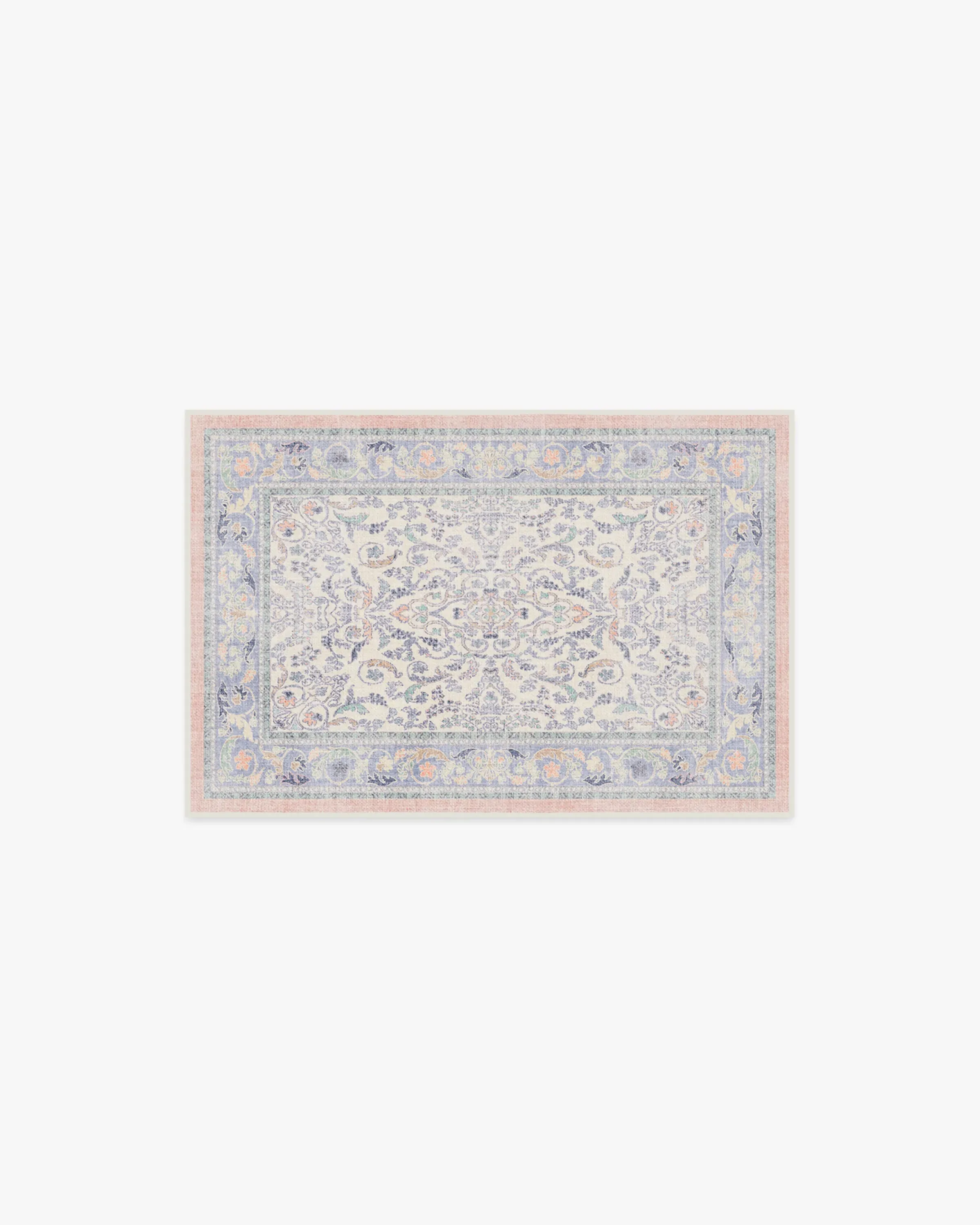 Area Rug Machine Washable - Lavender image