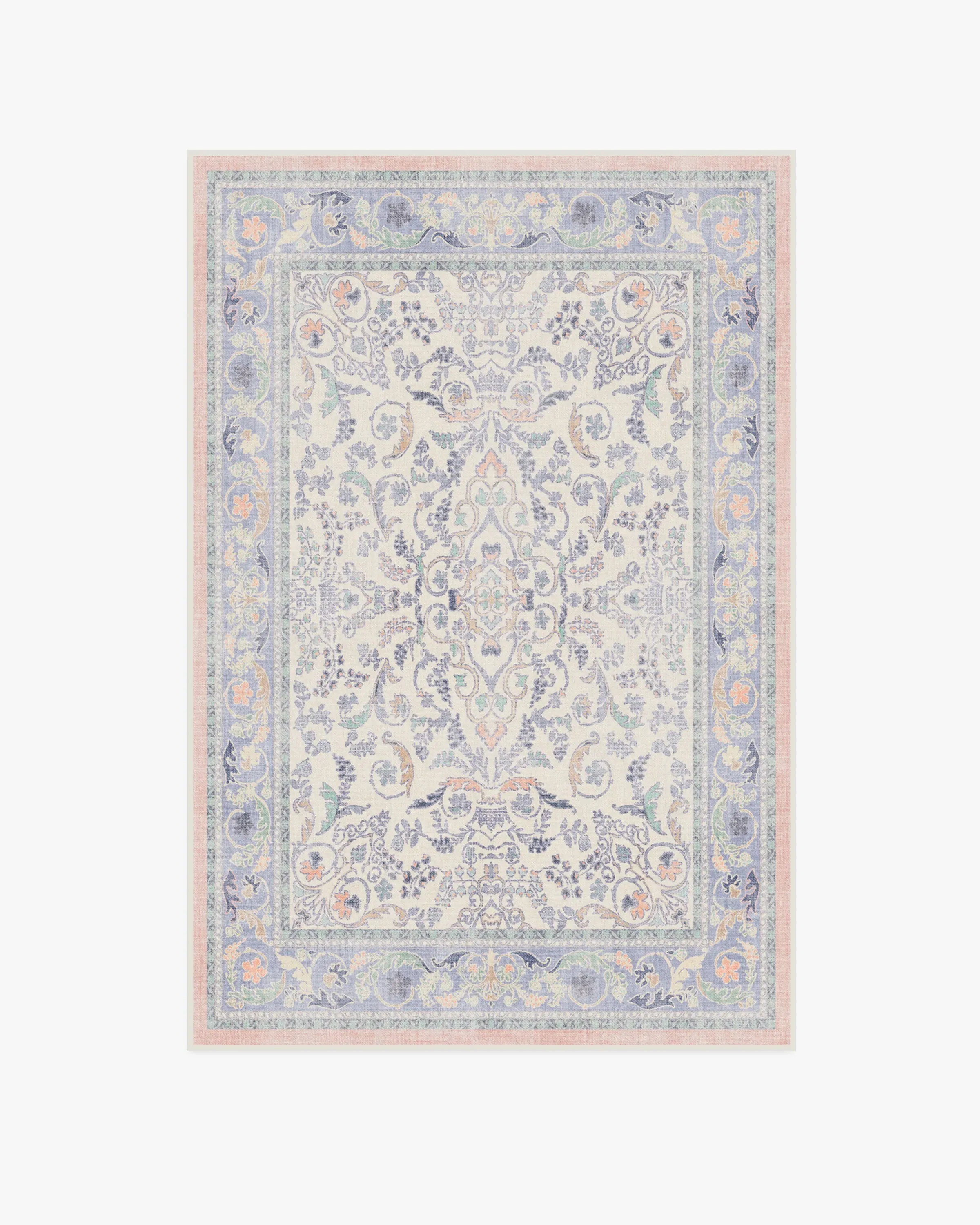 Area Rug Machine Washable - Lavender
