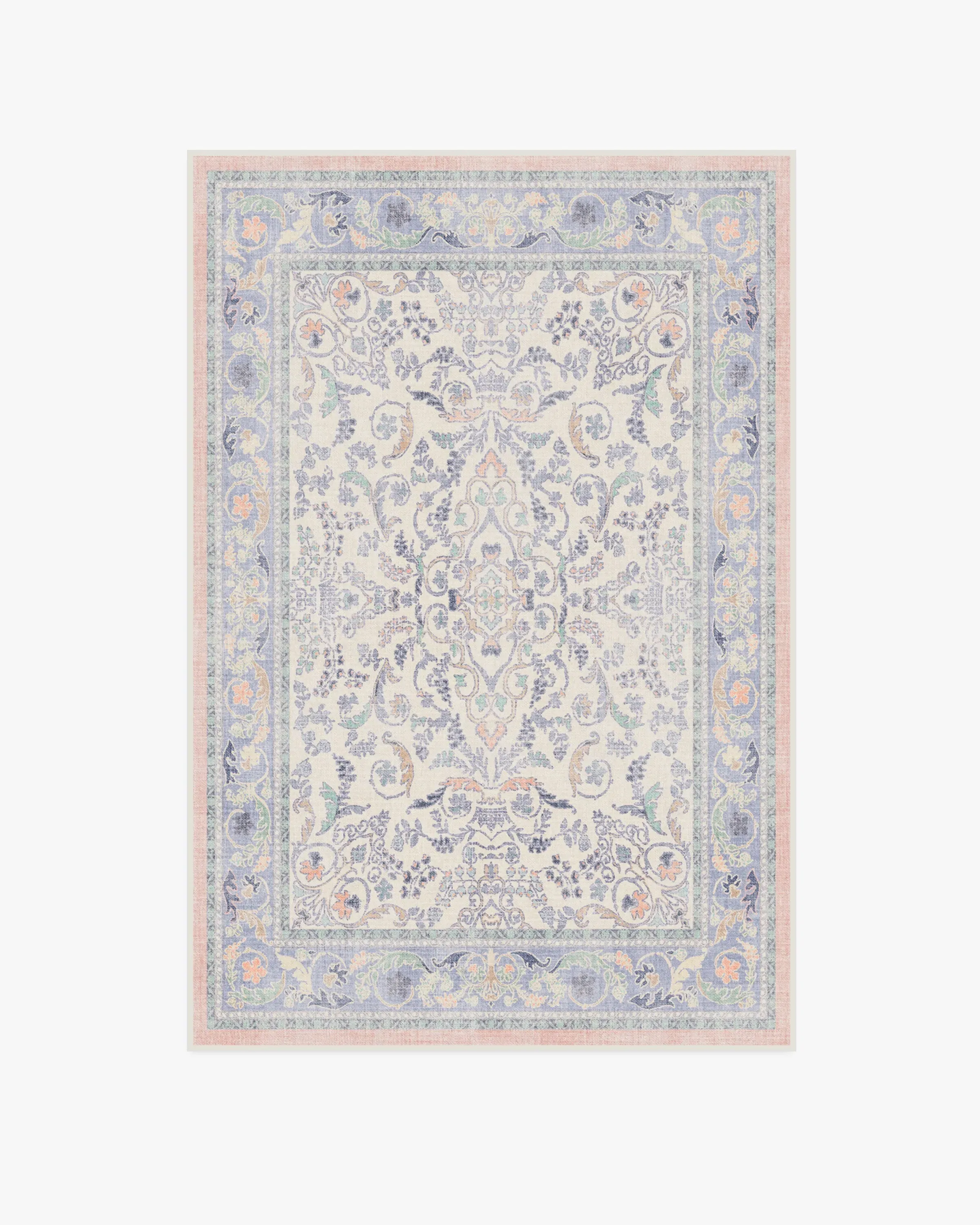 Area Rug Machine Washable - Lavender