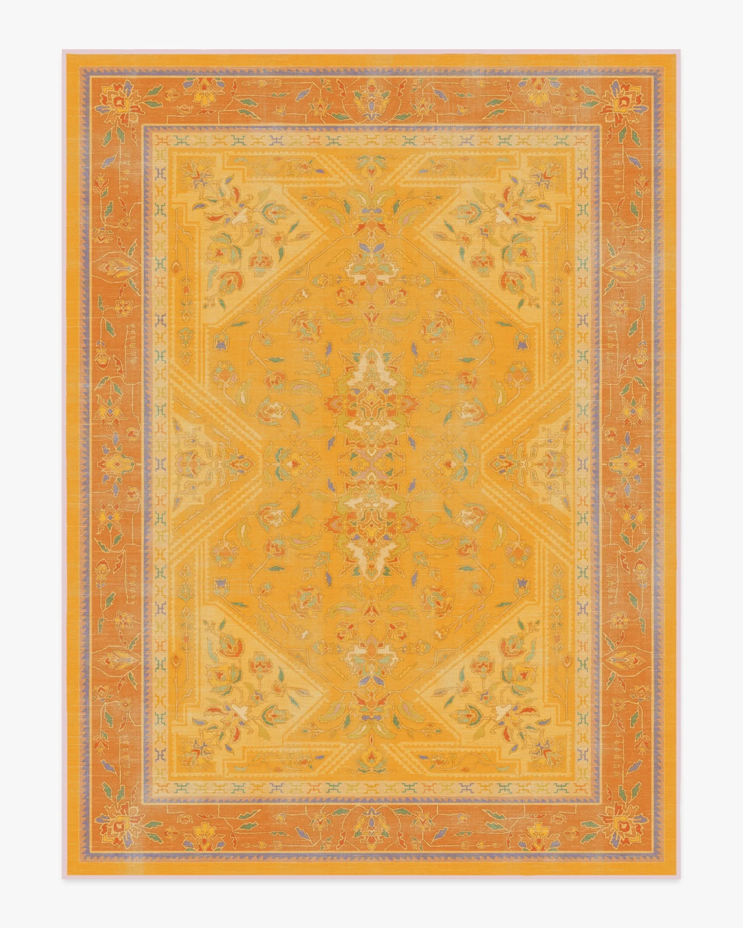 Area Rug Machine Washable - Mango