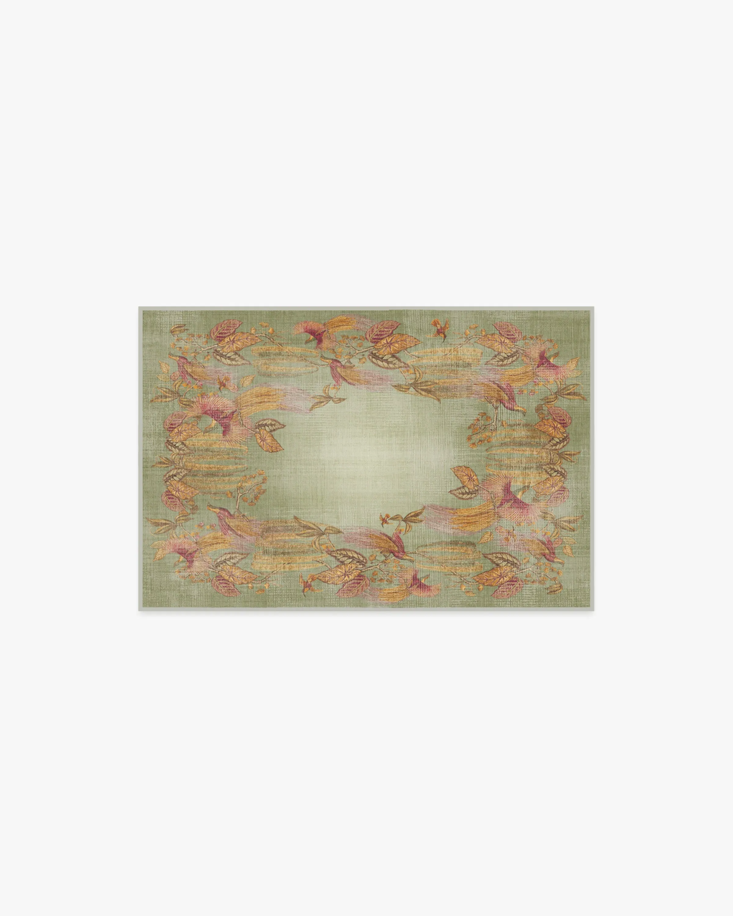 Area Rug Machine Washable - Multi, Flatwoven image