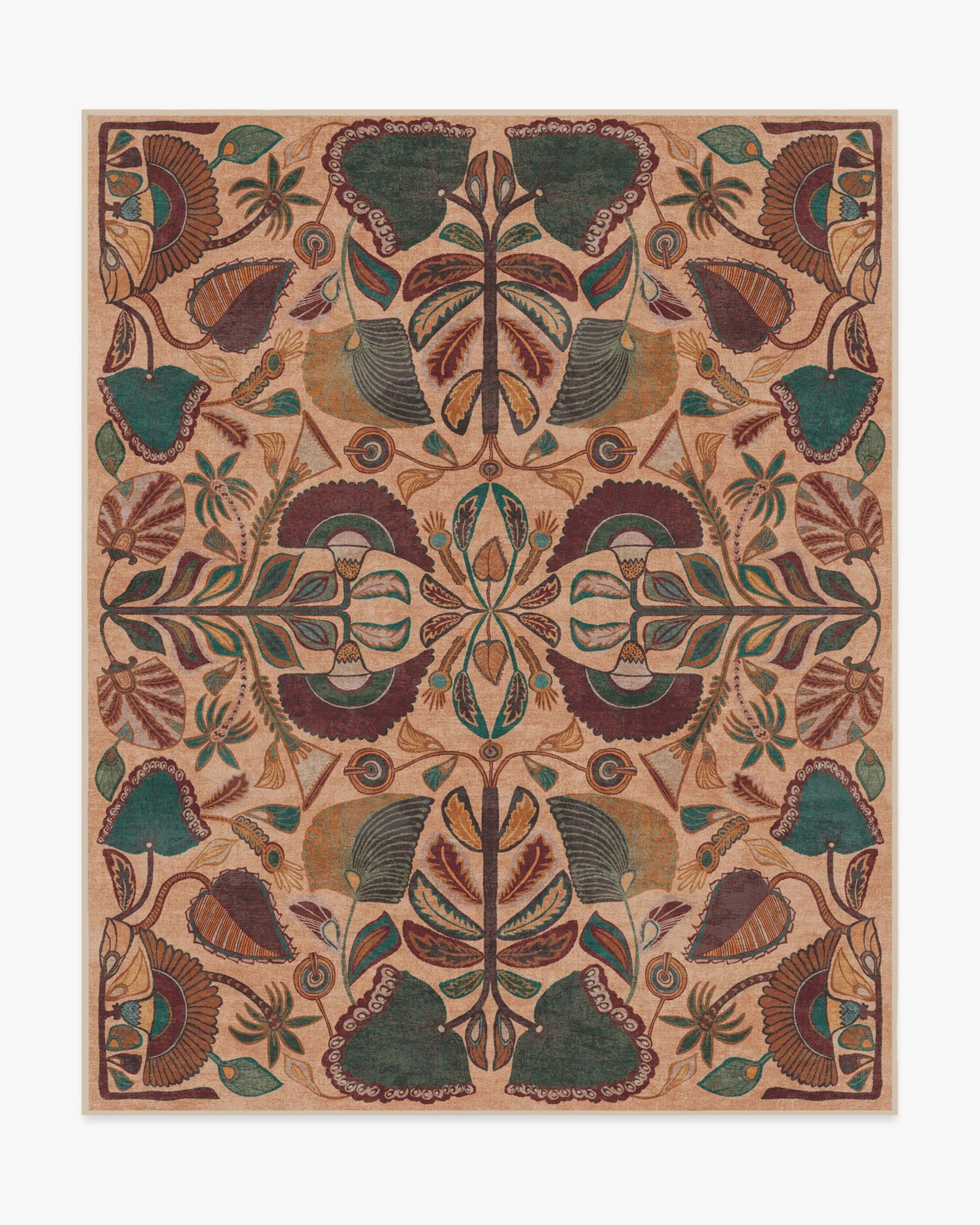 Area Rug Machine Washable - Multicolor