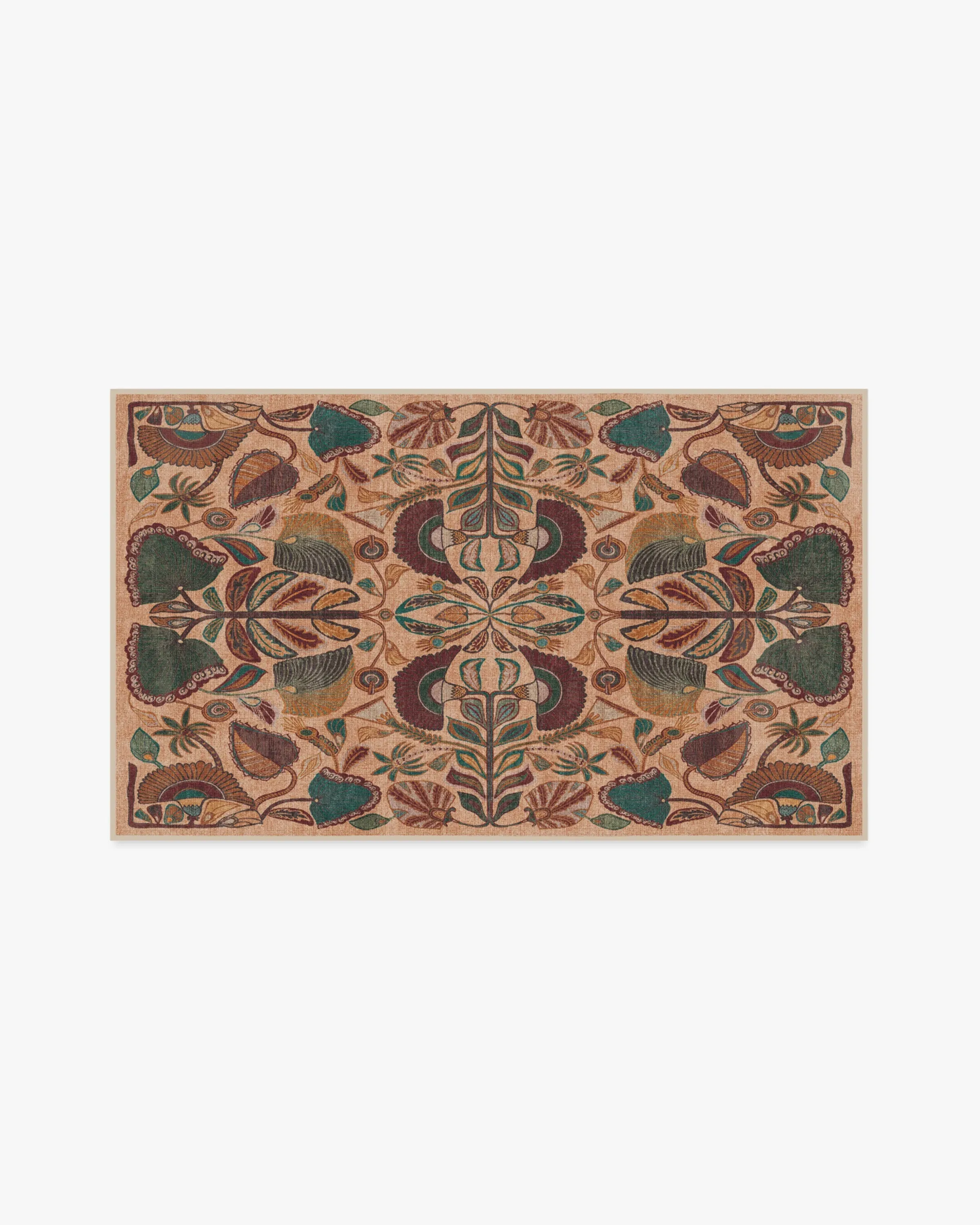 Area Rug Machine Washable - Multicolor