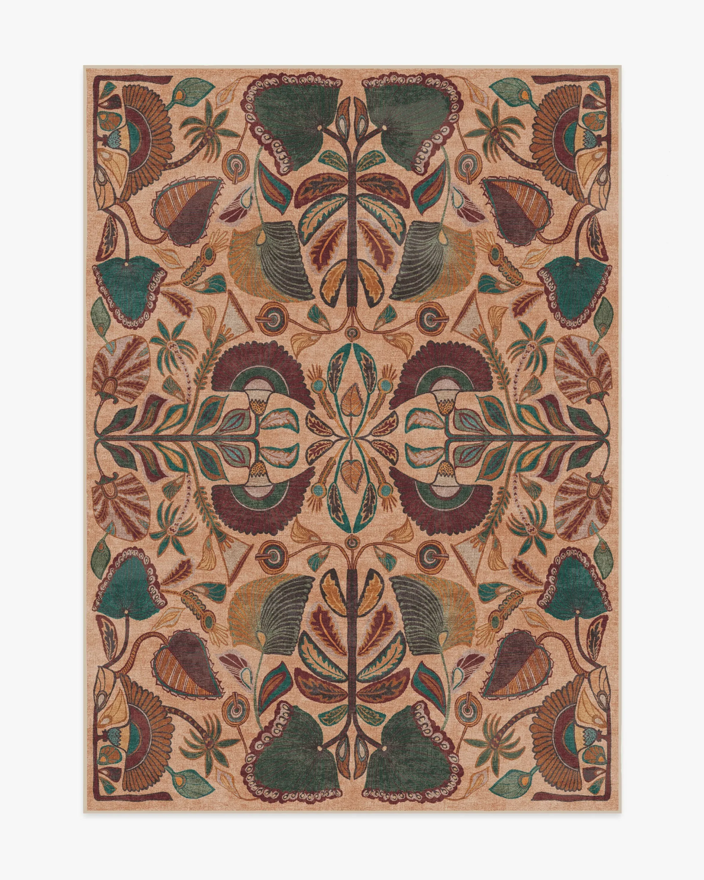 Area Rug Machine Washable - Multicolor