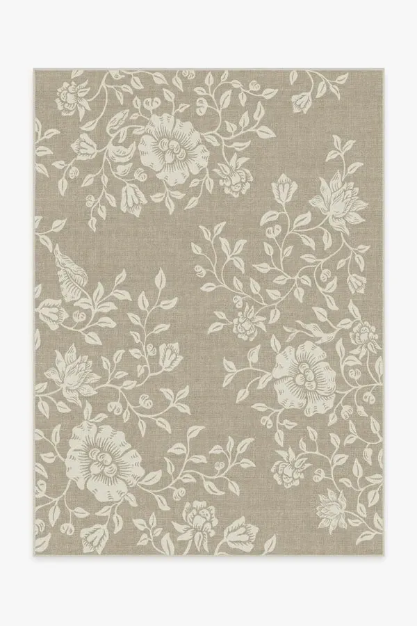 Area Rug Machine Washable - Natural Stone