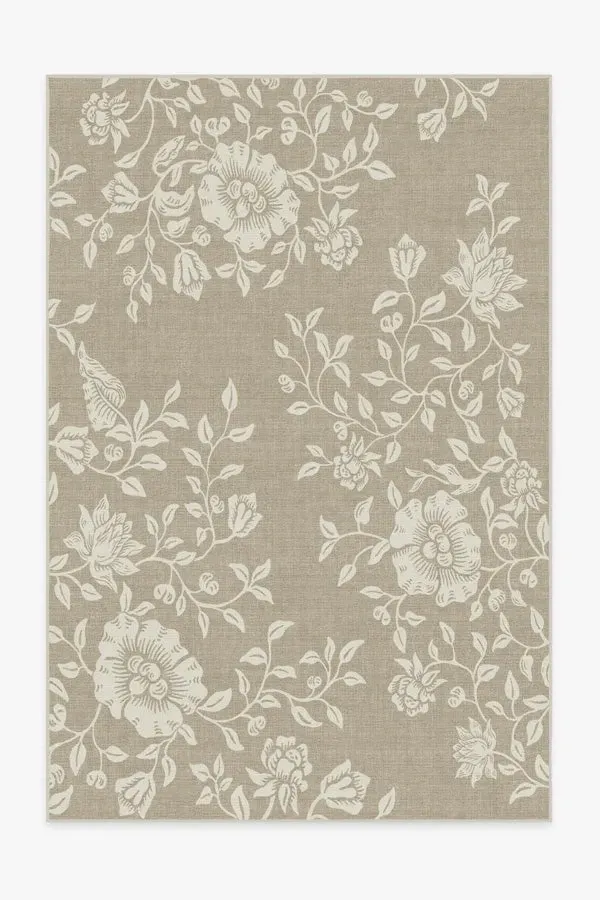 Area Rug Machine Washable - Natural Stone