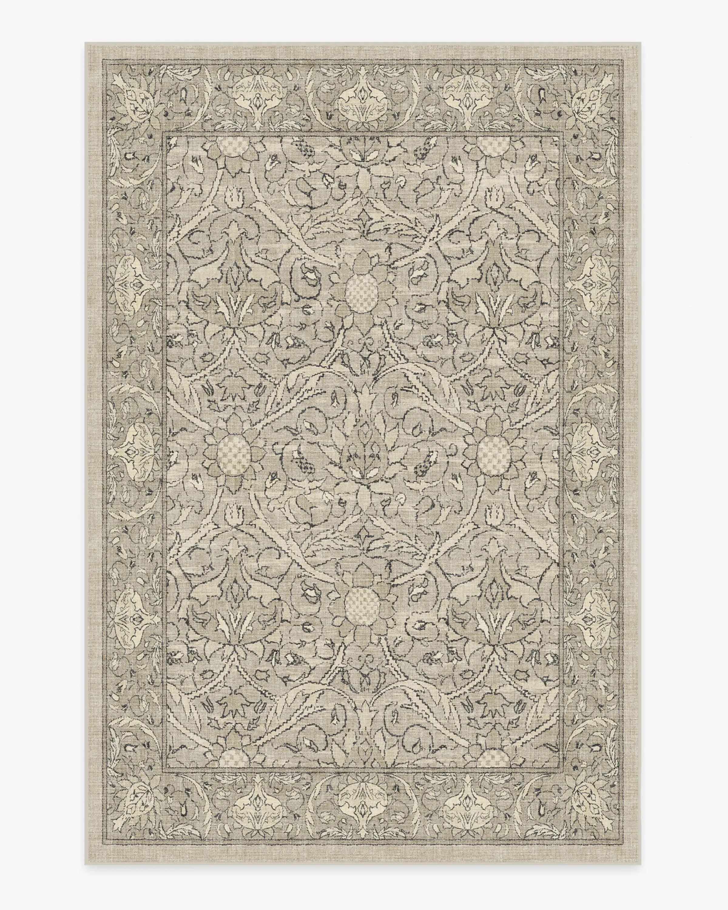 Area Rug Machine Washable - Natural Stone