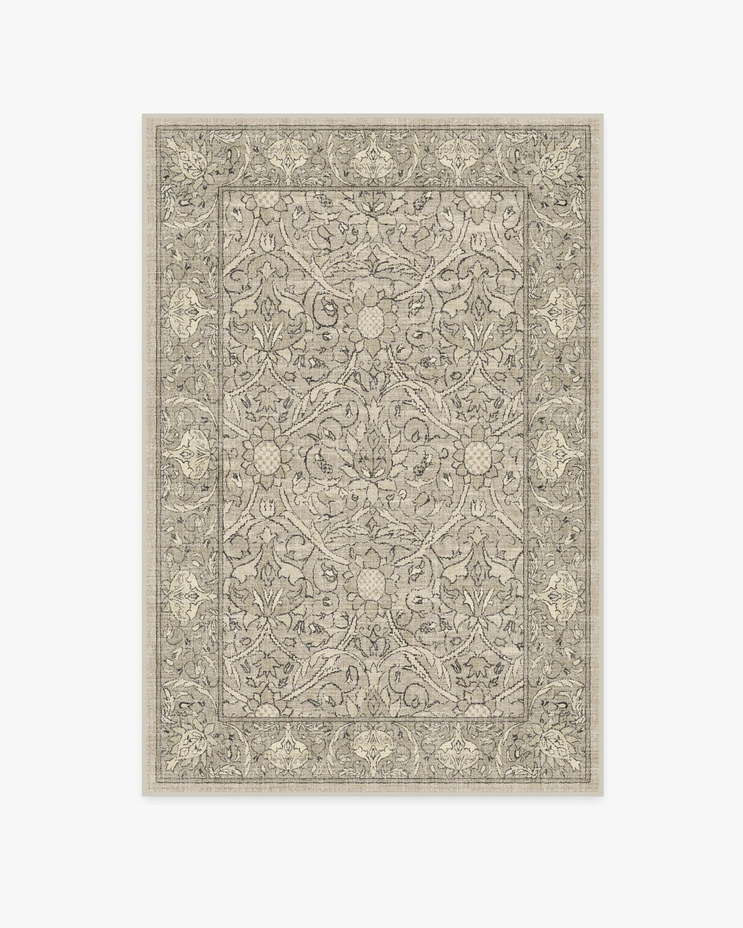 Area Rug Machine Washable - Natural Stone