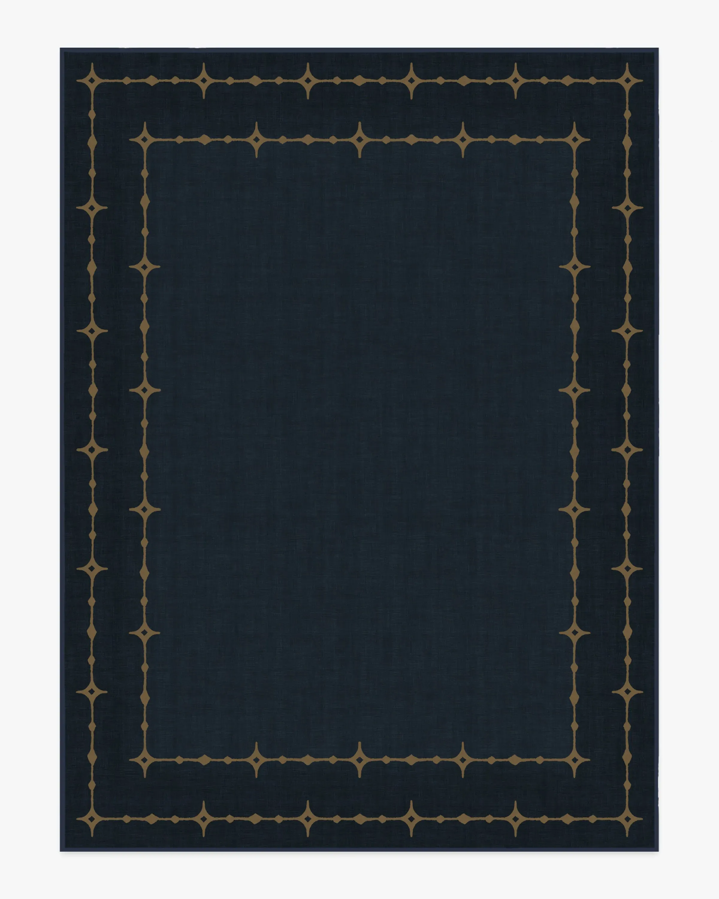 Area Rug Machine Washable - Navy