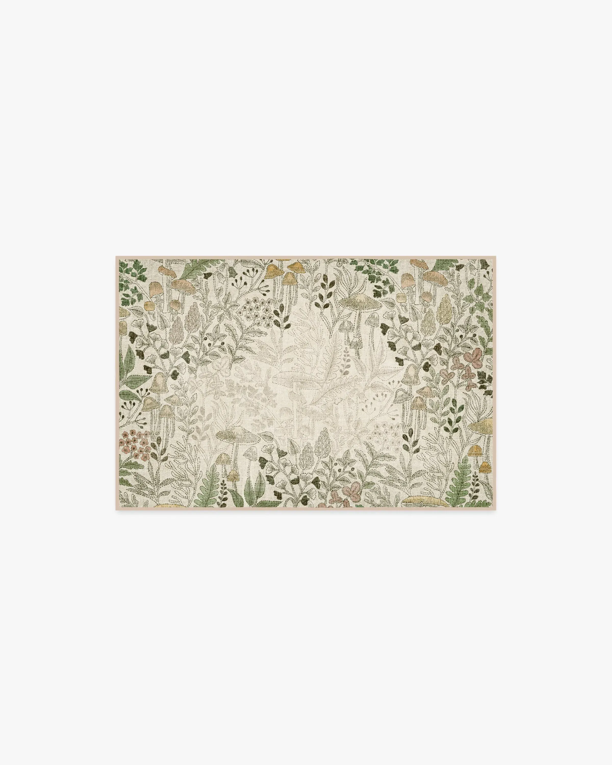 Area Rug Machine Washable - Neutral image