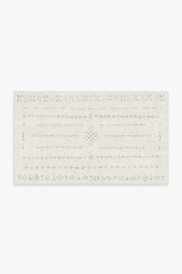 Area Rug Machine Washable - Off White
