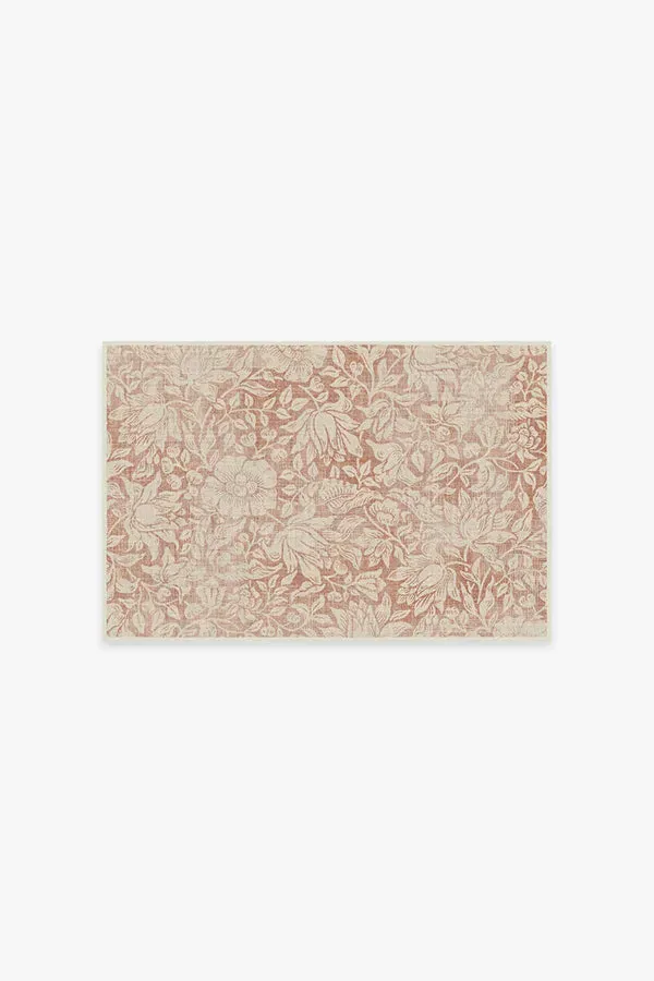 Area Rug Machine Washable - Orange image