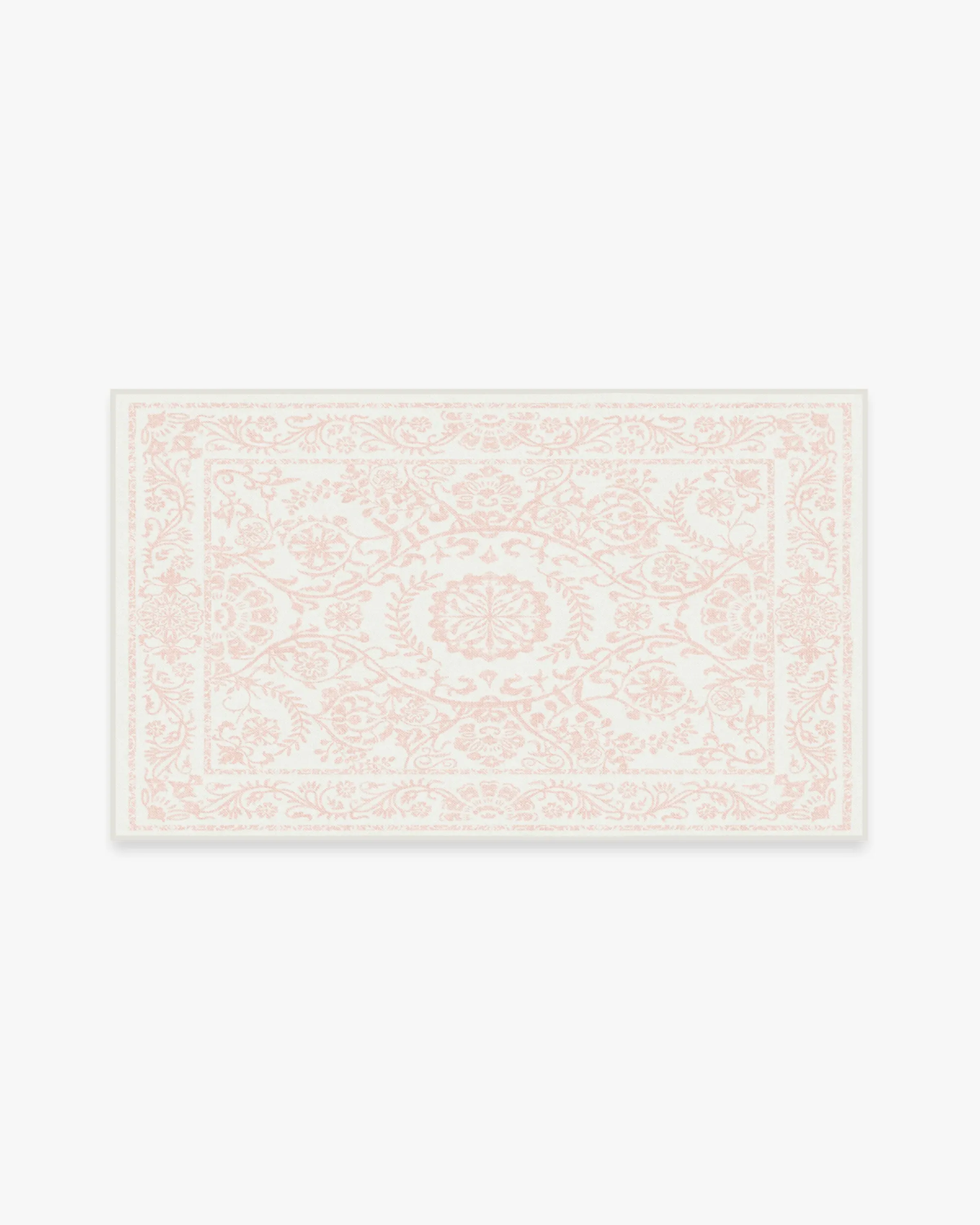 Area Rug Machine Washable - Pink, Chenille
