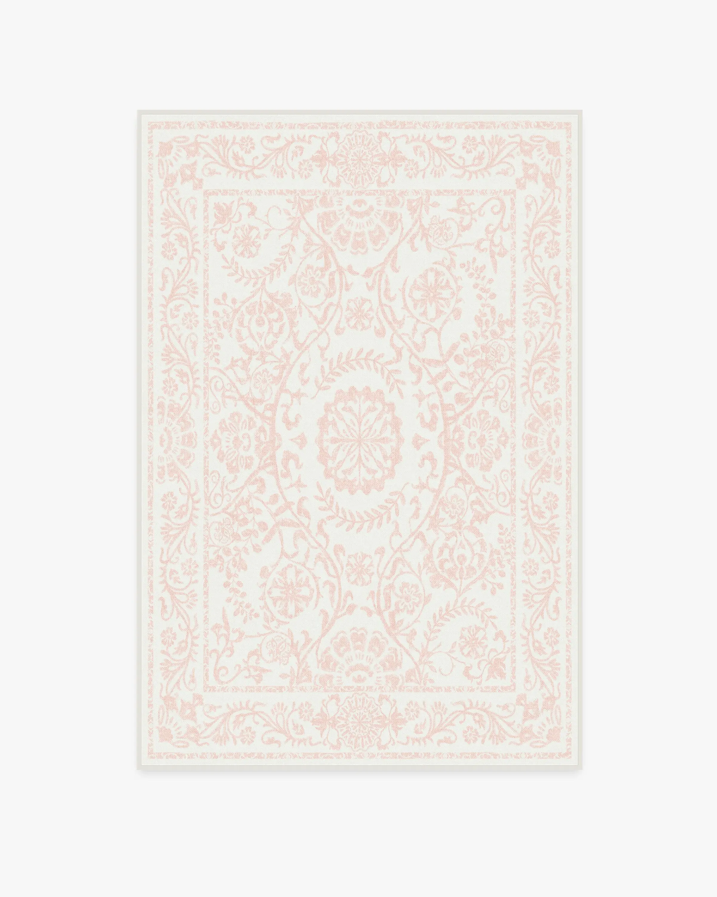 Area Rug Machine Washable - Pink, Chenille