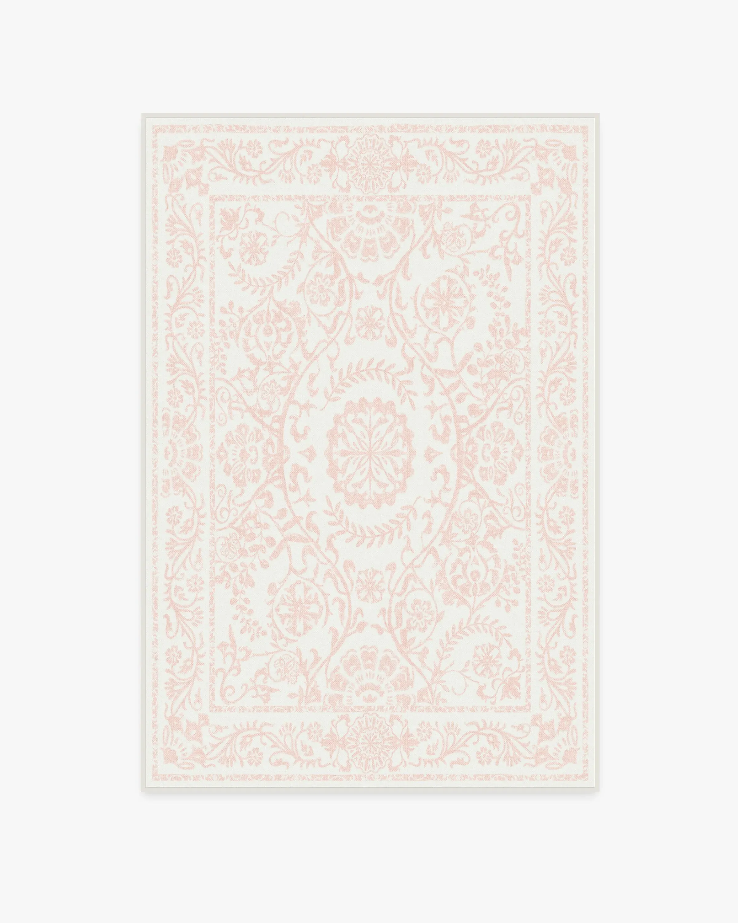 Area Rug Machine Washable - Pink, Chenille