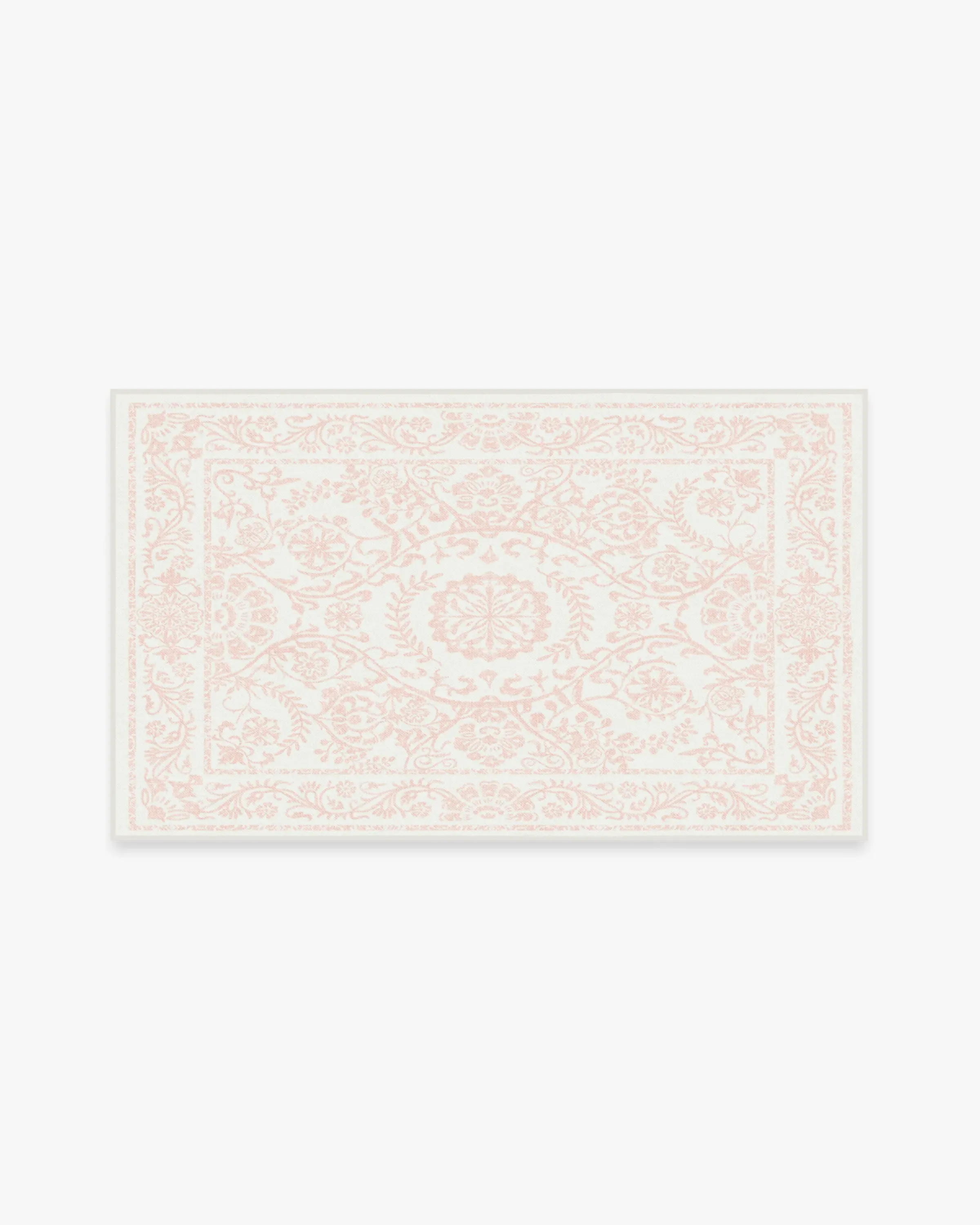 Area Rug Machine Washable - Pink, Chenille