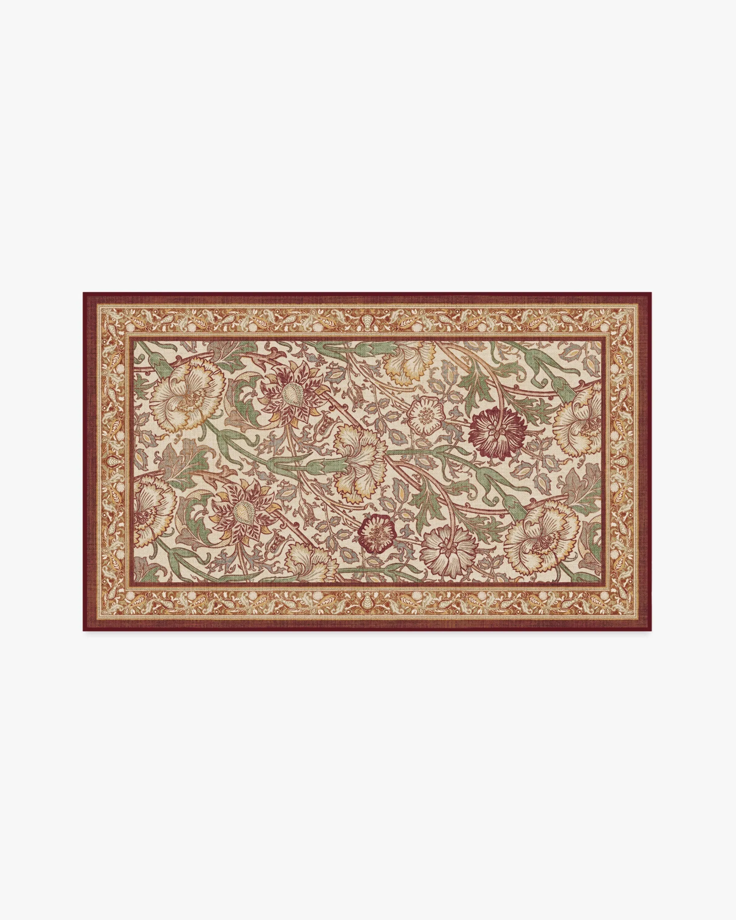 Area Rug Machine Washable - Pink