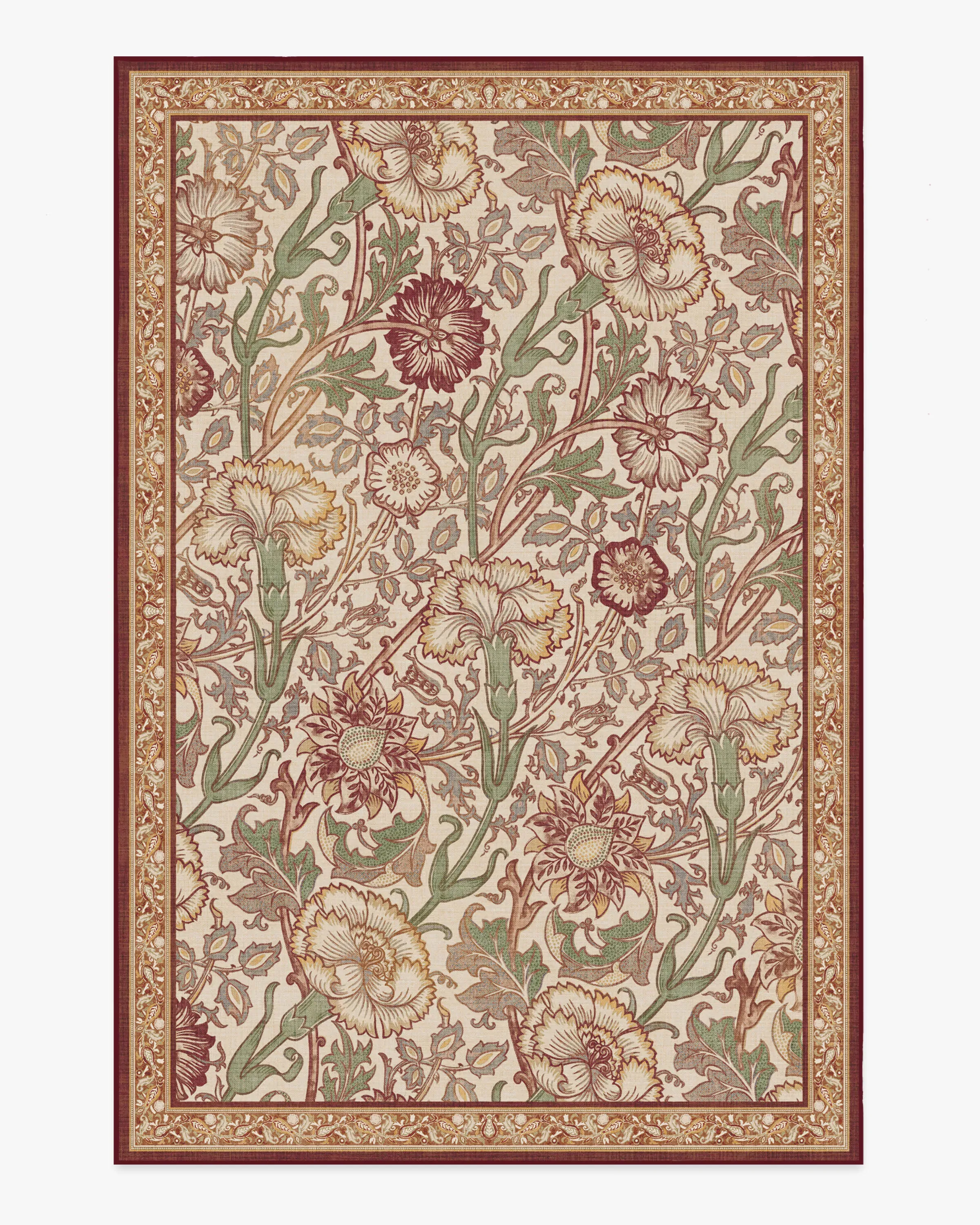 Area Rug Machine Washable - Pink