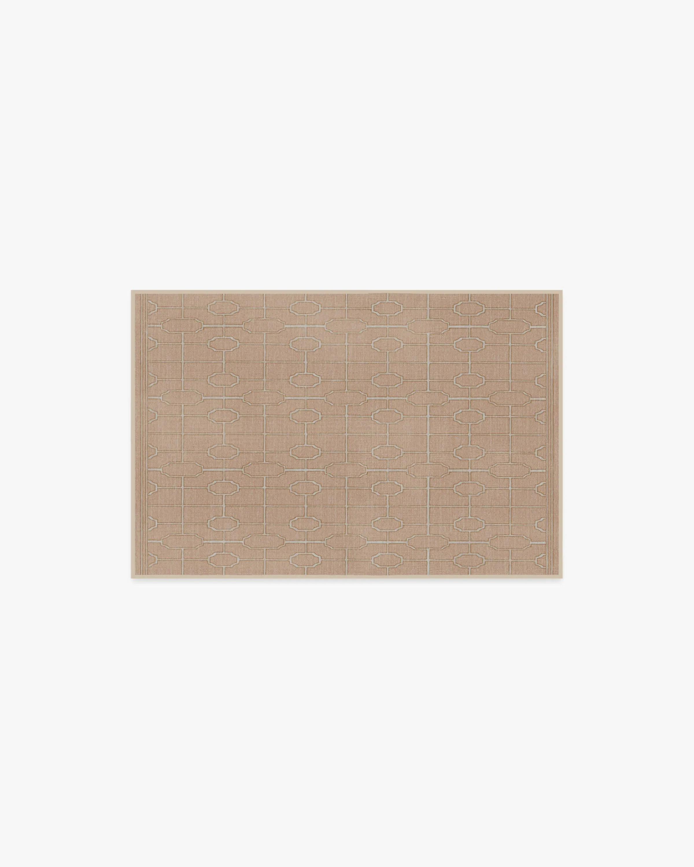 Area Rug Machine Washable - Rose Gold image