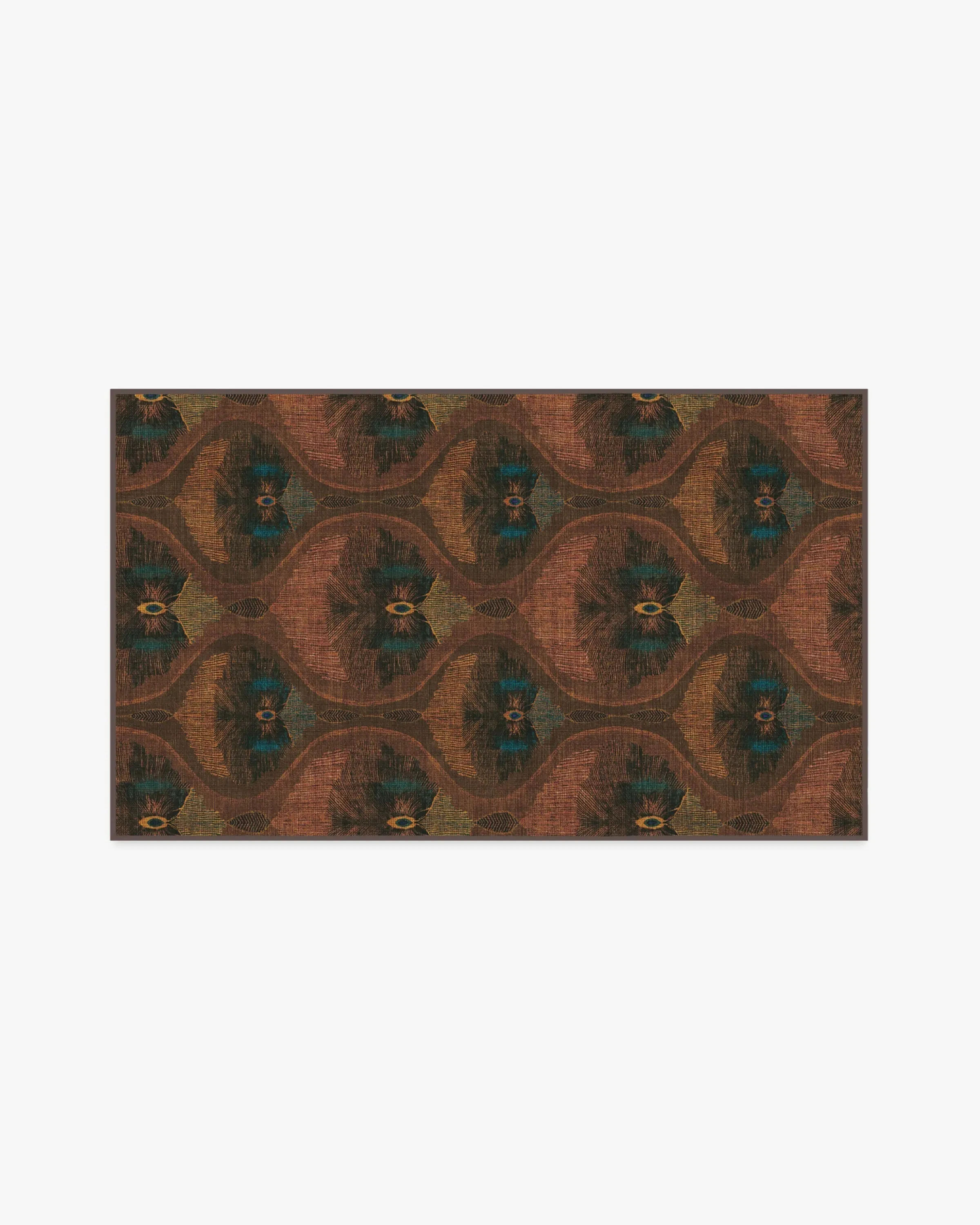 Area Rug Machine Washable - Rosewood