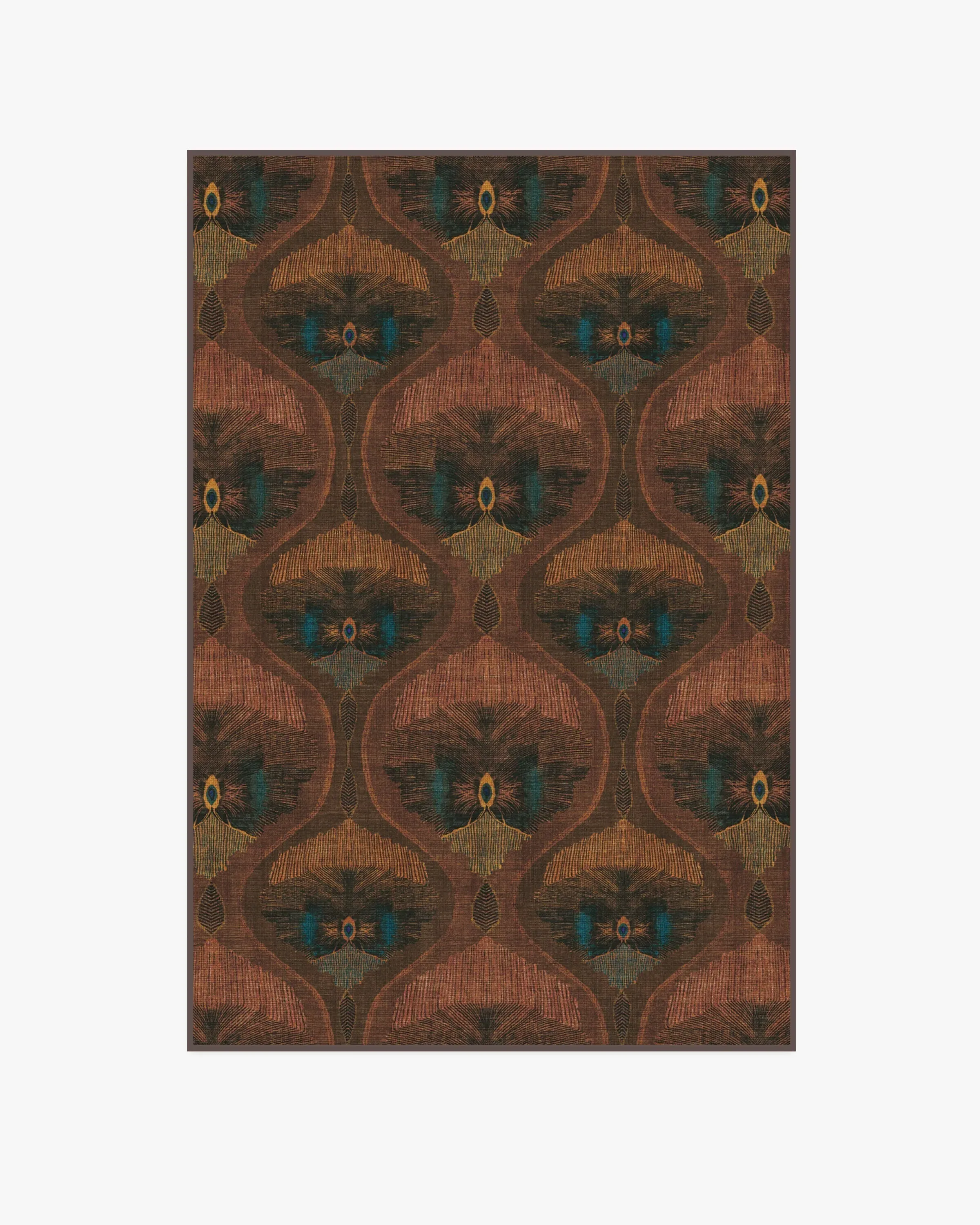 Area Rug Machine Washable - Rosewood