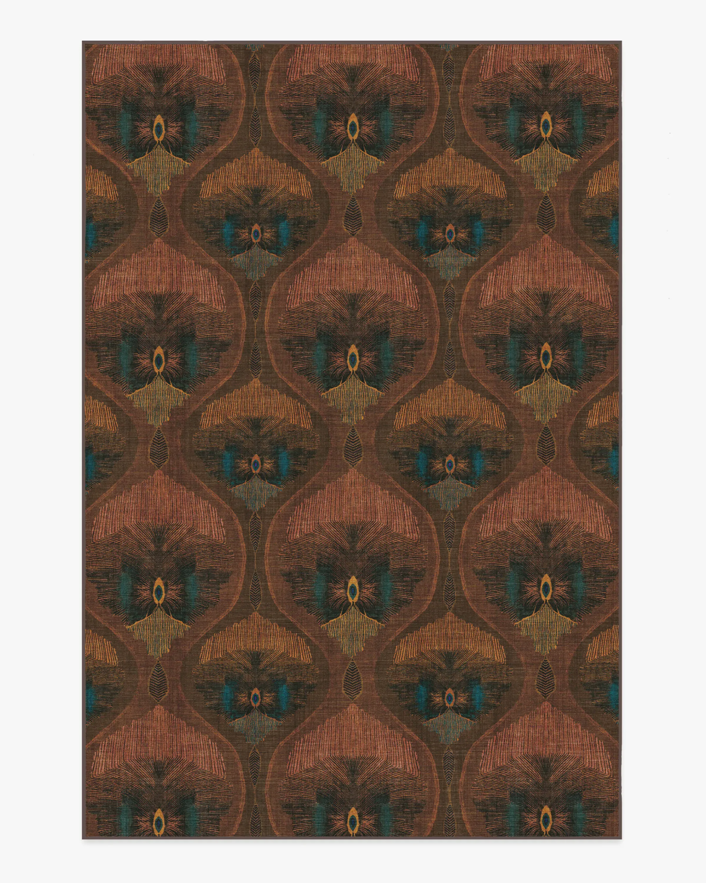 Area Rug Machine Washable - Rosewood
