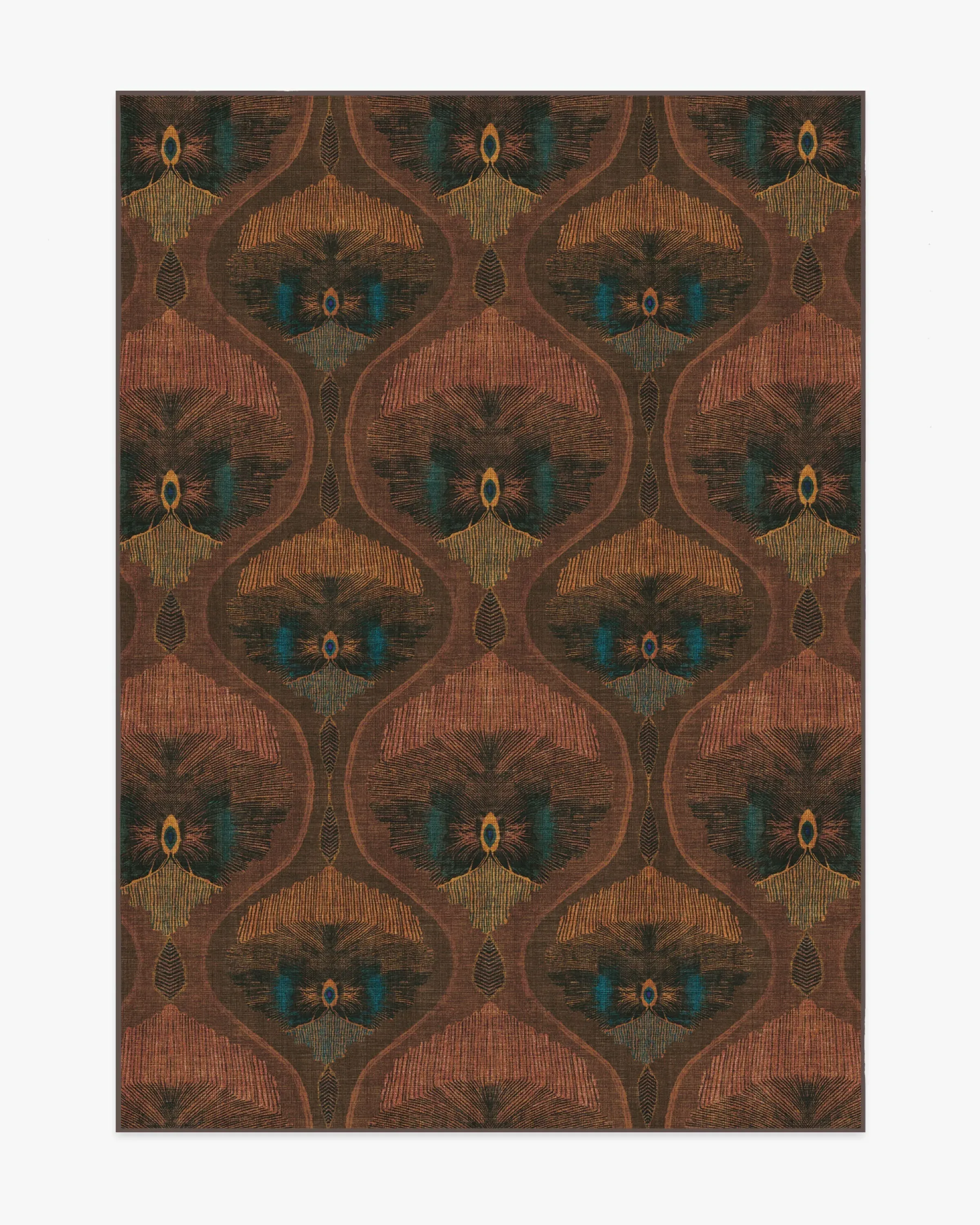Area Rug Machine Washable - Rosewood
